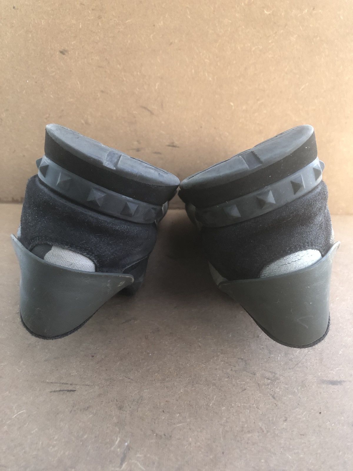 Valentino Valentino Garavani Grey Leather Men’s Sneakers Size 45 Size US 11 / EU 44 - 10 Thumbnail