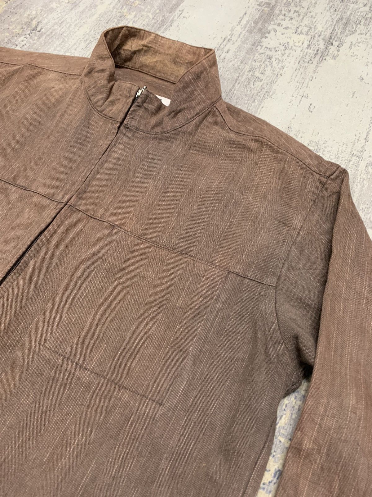 Japanese Brand VTG Renoma Brown Full Zip Utility Jacket Workwear Jacket L Size US L / EU 52-54 / 3 - 9 Thumbnail