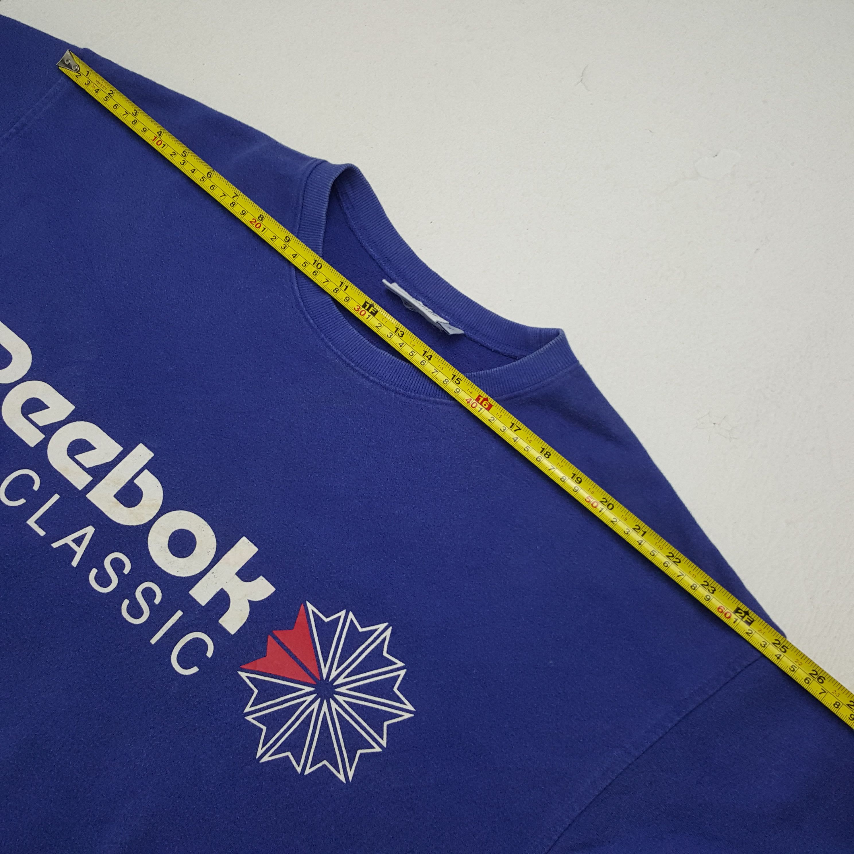 Reebok × Vintage Vintage Reebok Classic Sportwear Style Sweatshirt Size US XL / EU 56 / 4 - 5 Thumbnail
