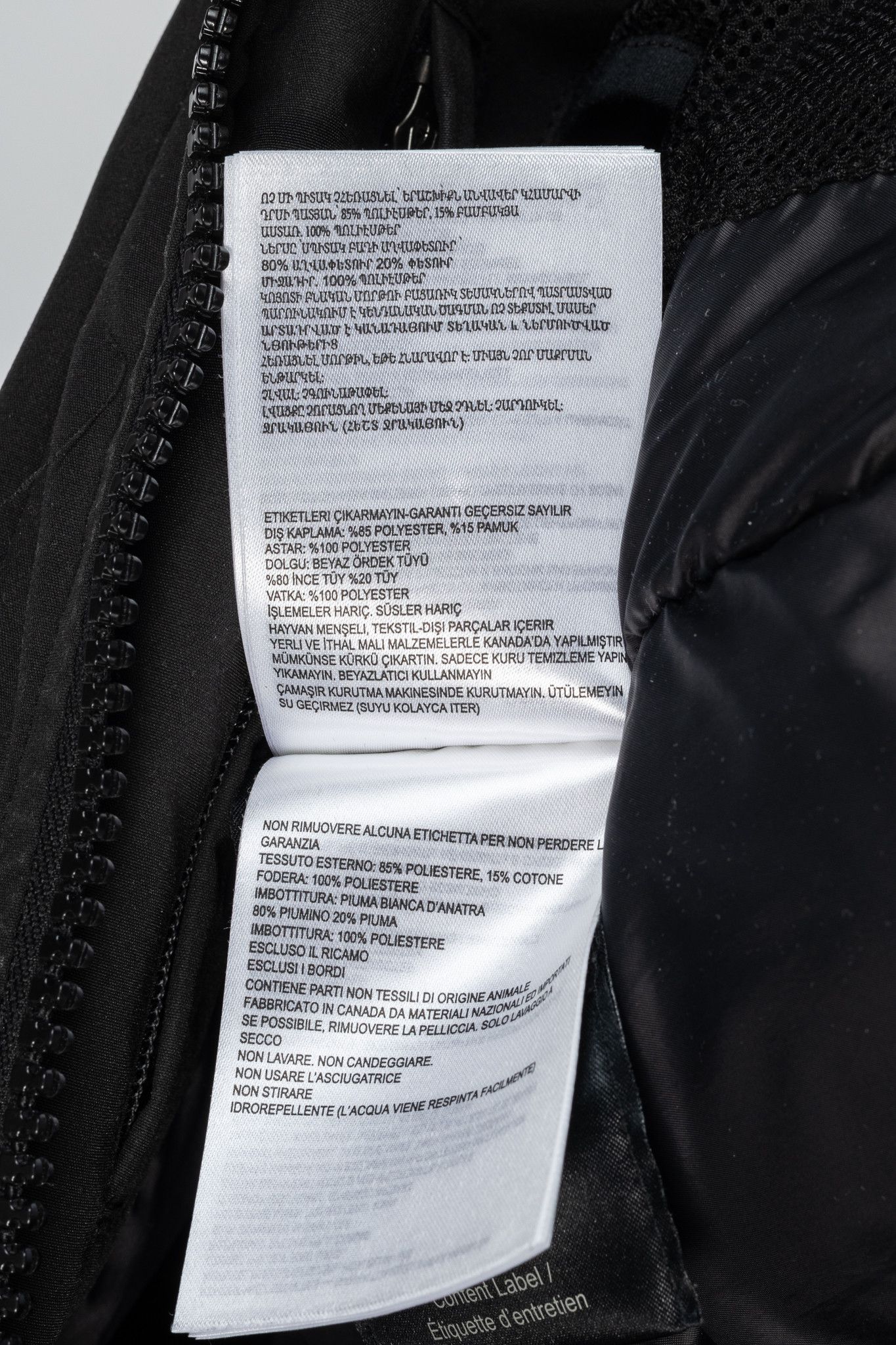 Canada Goose Canada Goose Black Label Macculloch Black Zip Parka Size US M / EU 48-50 / 2 - 21 Thumbnail