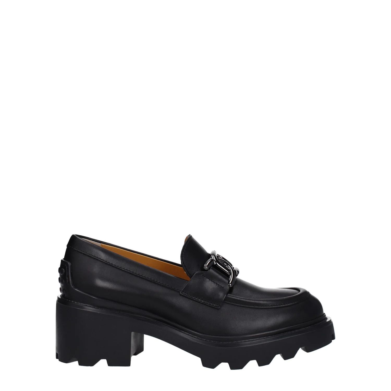 Tod's ob1o1e1224 Leather Loafers in Black Size US 10 / IT 40 - 1 Thumbnail