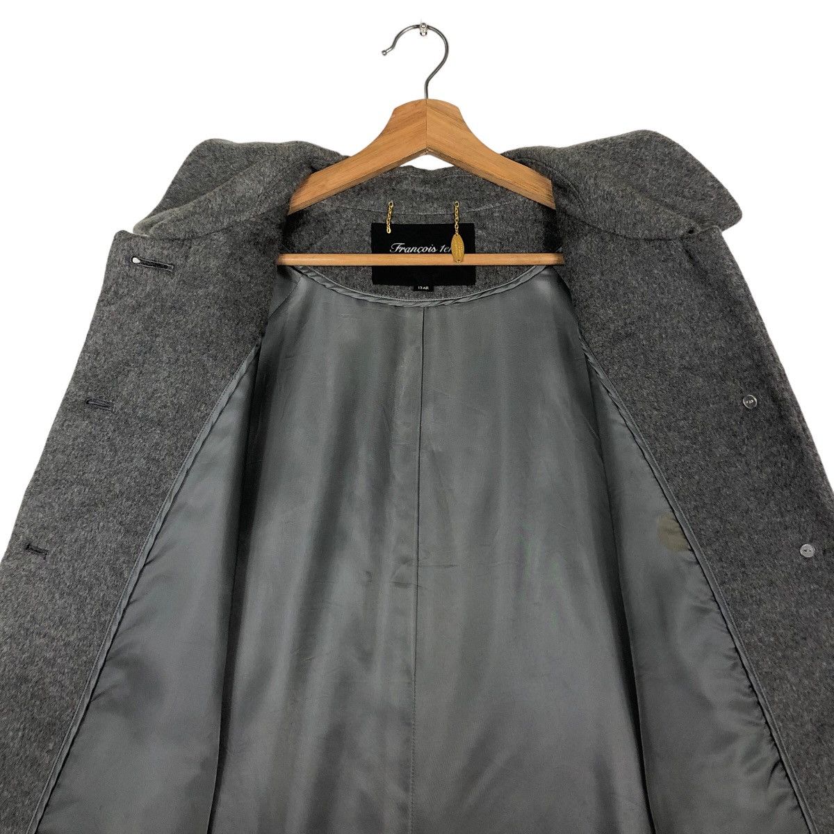 Japanese Brand 🔥Vintage Long Jacket Wool Pierre Balmain Paris Size US M / EU 48-50 / 2 - 14 Thumbnail