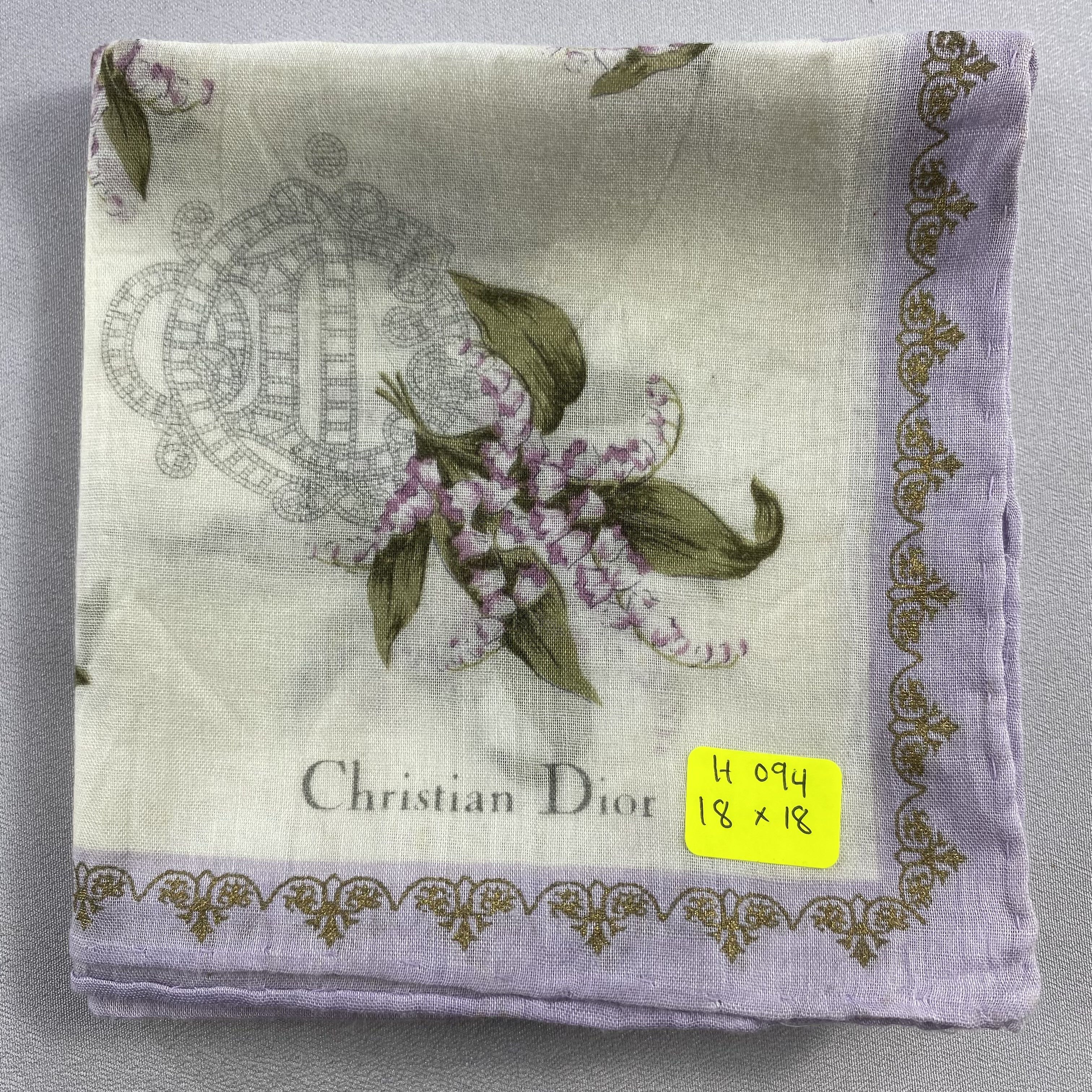 Vintage Christian Dior Monsieur Bandana/ Handkerchief / Neckerchief Size ONE SIZE - 6 Thumbnail