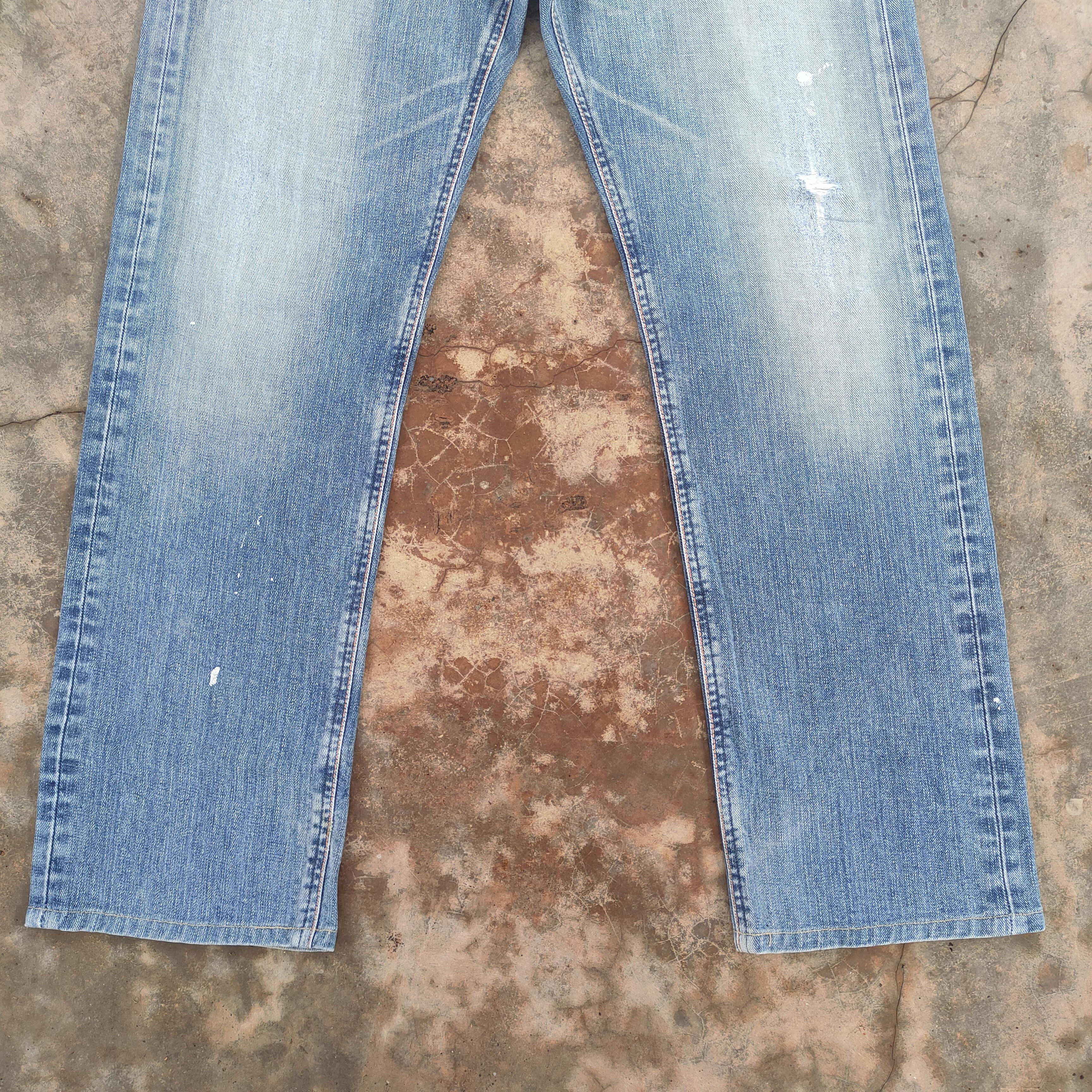 Jean × Lee × Vintage VINTAGE LEE RIDERS FADED DENIM JEANS PANTS Size US 32 / EU 48 - 5 Thumbnail