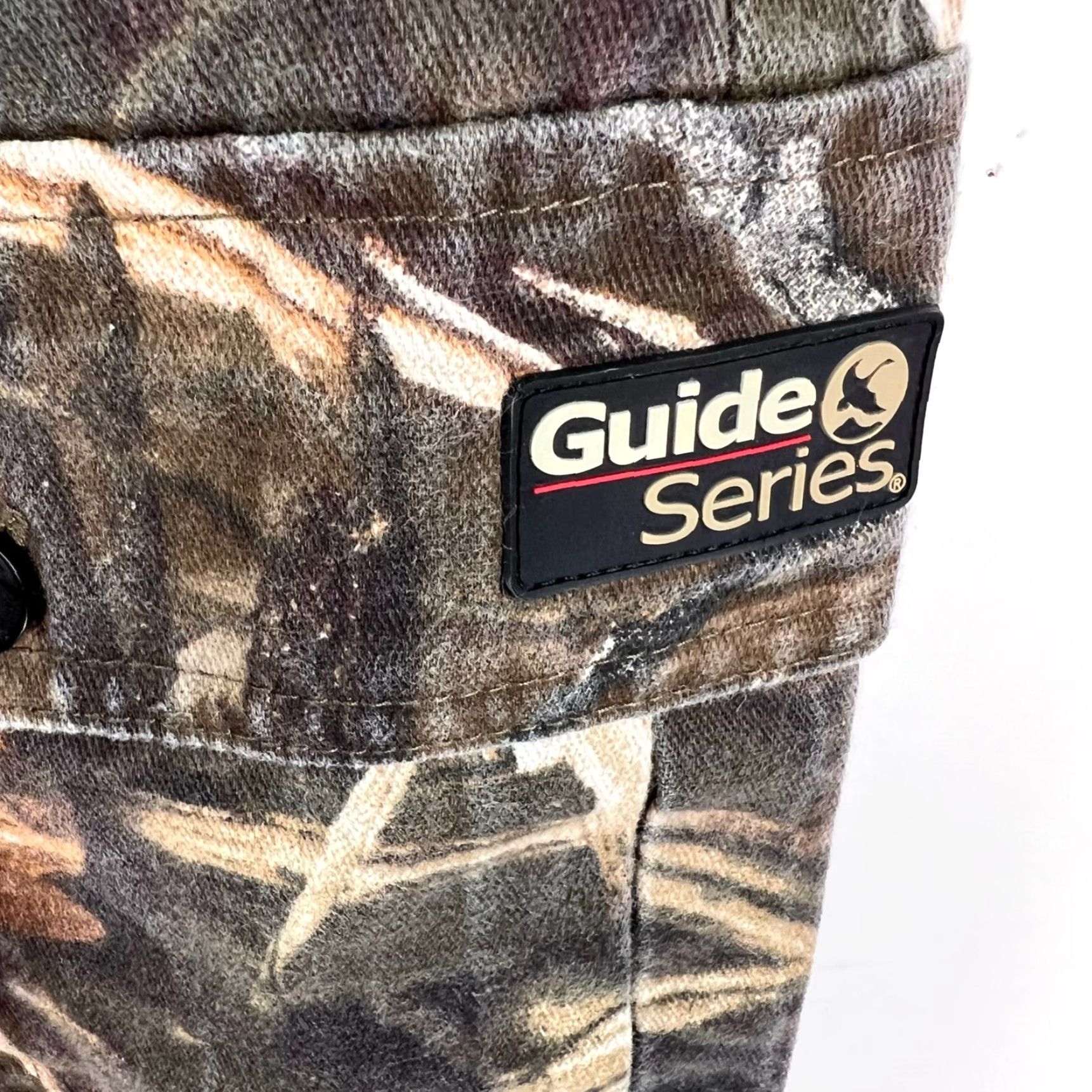 Vintage Guide Series Advantage Camo Cargo Pants Mens M 34 X 31 Green Tactical Cargo Pocket Jeans/Canvas Straight Mens 34x31 Size US 31 - 5 Thumbnail