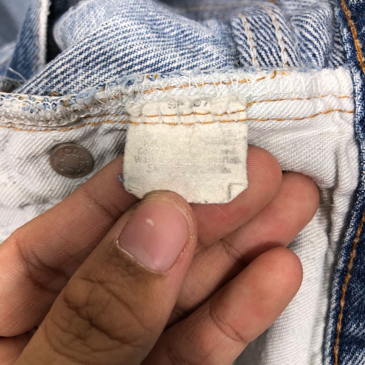 Levi's 📌Vintage Denim Jeans Levi's 653 Button Made in Usa Size 28" / US 6 / IT 42 - 24 Thumbnail