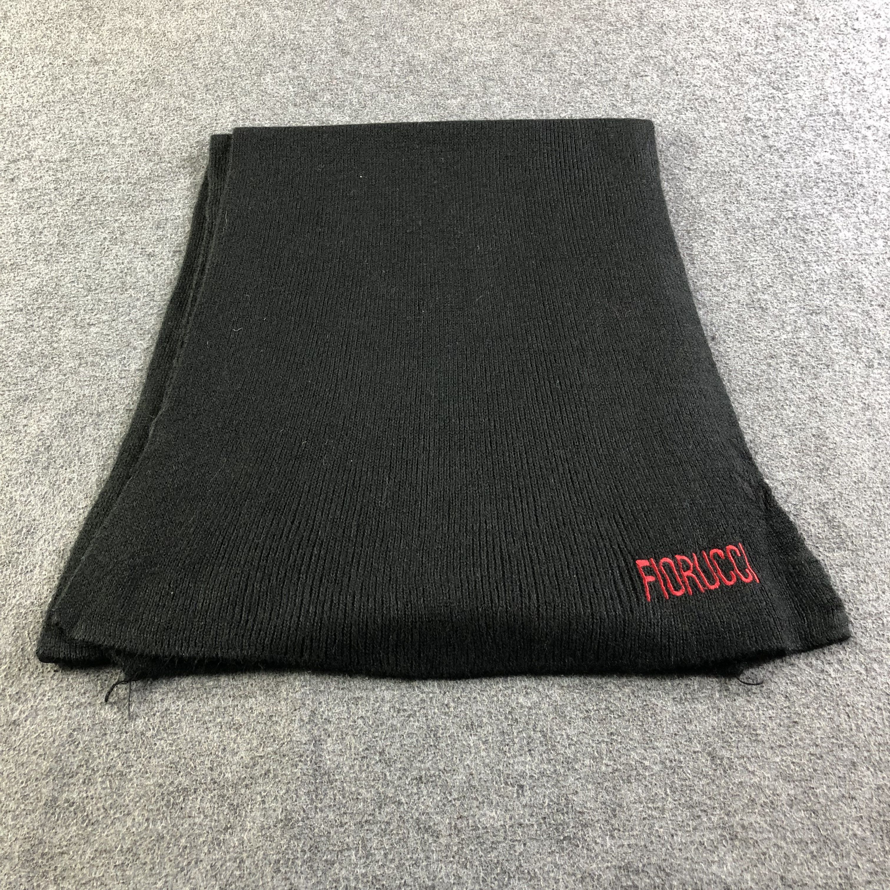 Fiorucci Fiorucci Pleated Wool Scarf Muffler Neckwear V2071 Size ONE SIZE - 2 Thumbnail