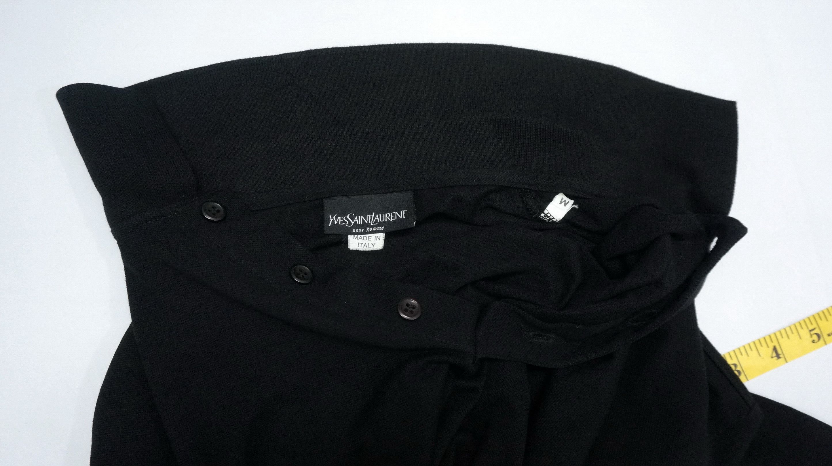 Vintage Vintage YSL Polo Long Sleeve Shirt Size US M / EU 48-50 / 2 - 7 Thumbnail