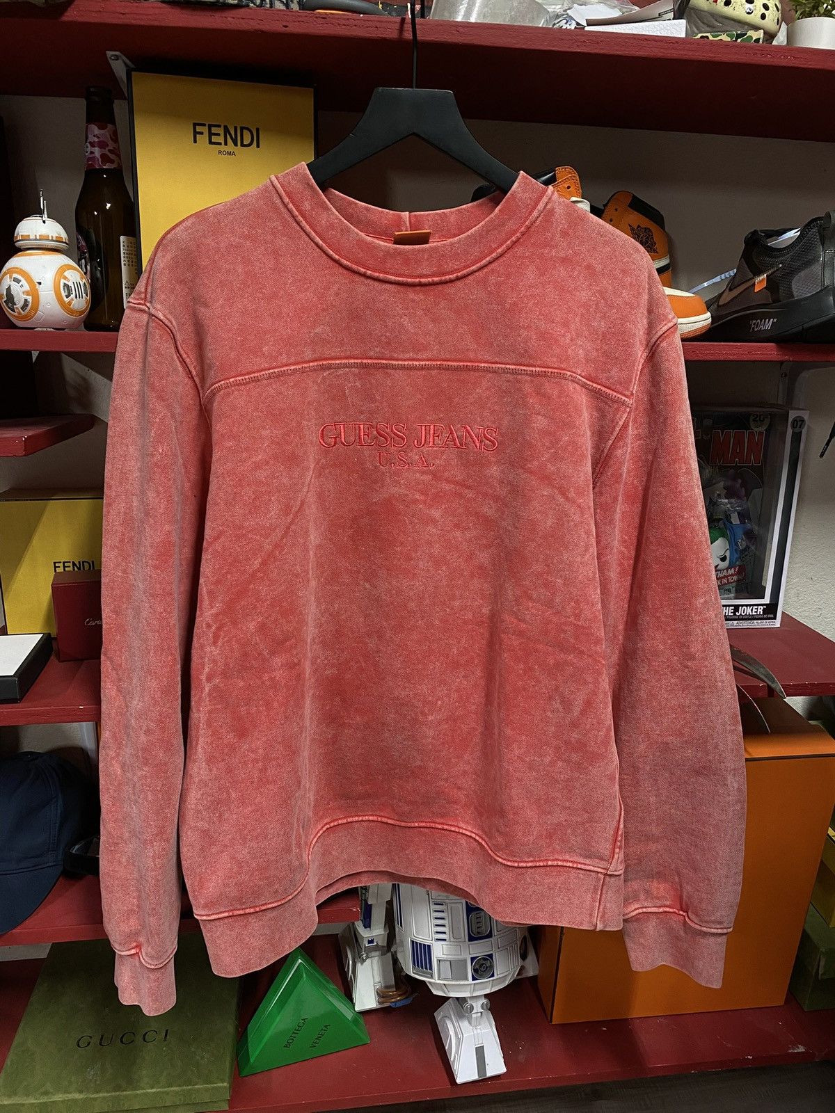 Guess Guess sean Wotherspoon Crewneck Sweater Size Medium Size US M / EU 48-50 / 2 - 6 Thumbnail