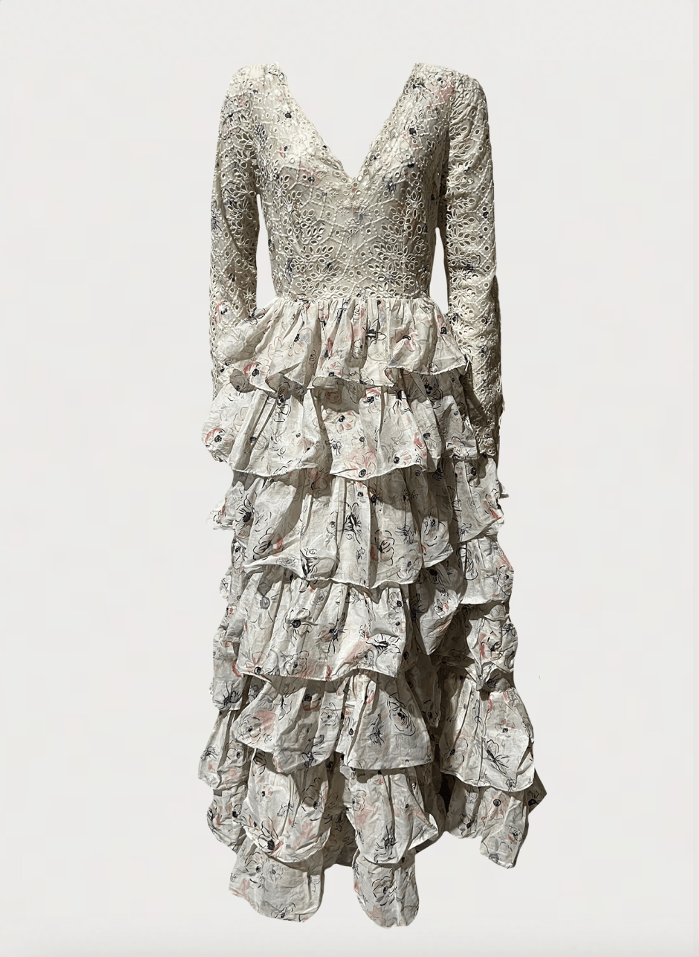 Zimmermann HALLIDAY RUFFLE GOWN Size M / US 6-8 / IT 42-44 - 5 Thumbnail