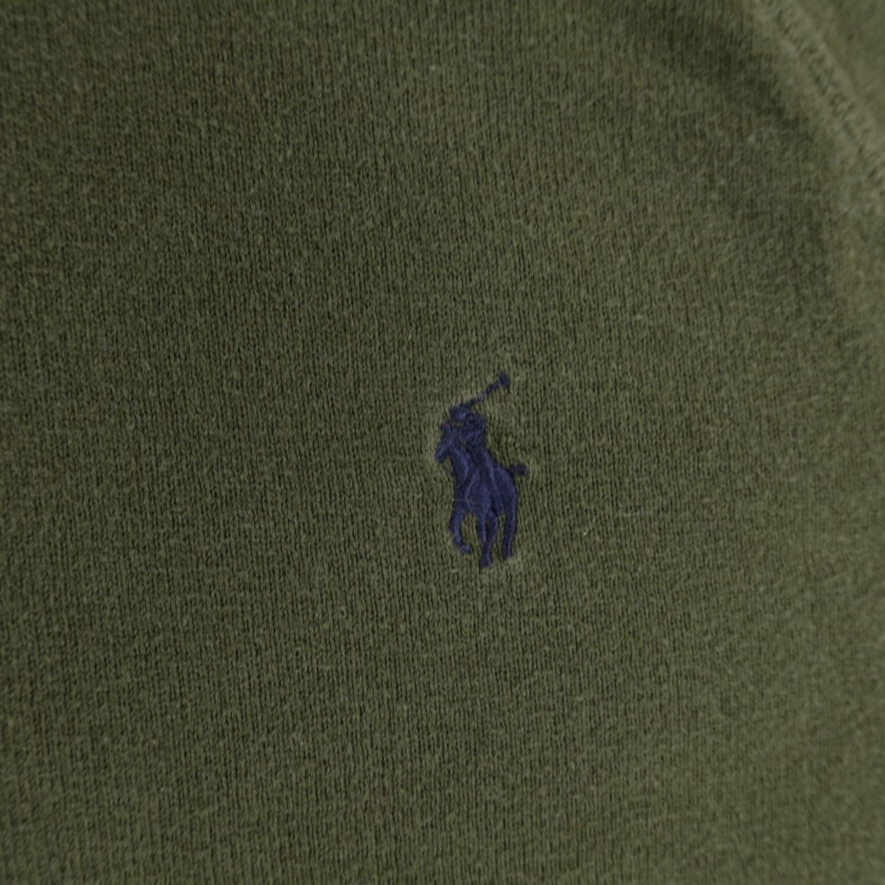 Polo Ralph Lauren VINTAGE Polo Ralph Lauren Sweater Shirt Mens XL Green Full Zip Knit Logo Pony Mens 80s 90s Classic Outdoor zipper Size US XL / EU 56 / 4 - 3 Thumbnail