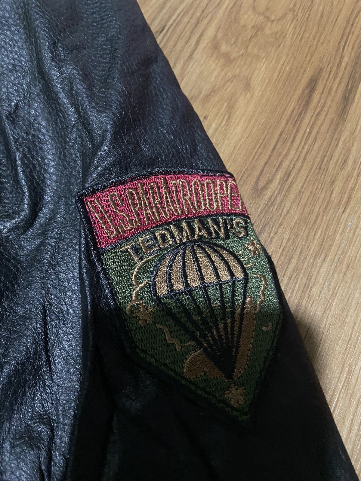 Tedman × Vintage Vintage Tedman Leather Flight Jacket Size US L / EU 52-54 / 3 - 6 Thumbnail