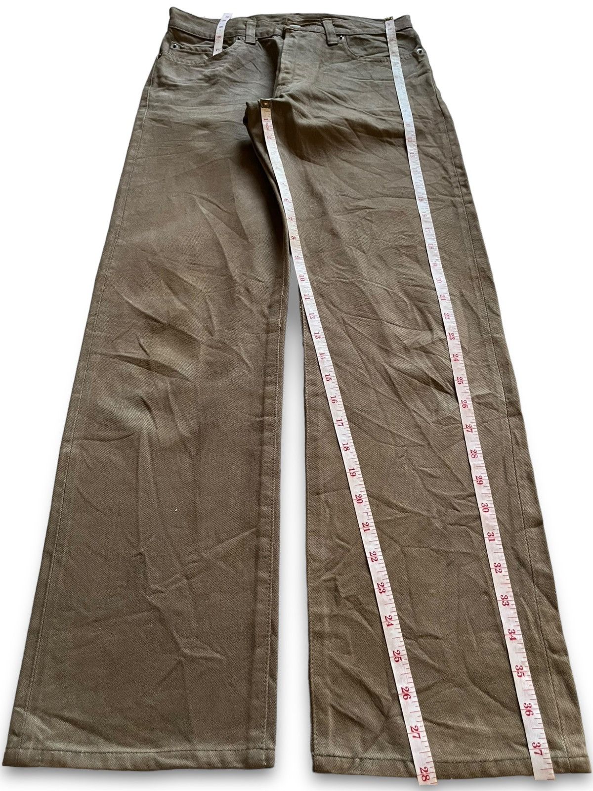 HOLLYWOOD RANCH MARKET SALES🔥Vintage Hollywood Ranch Market Selvedge Jeans Size US 27 - 13 Thumbnail