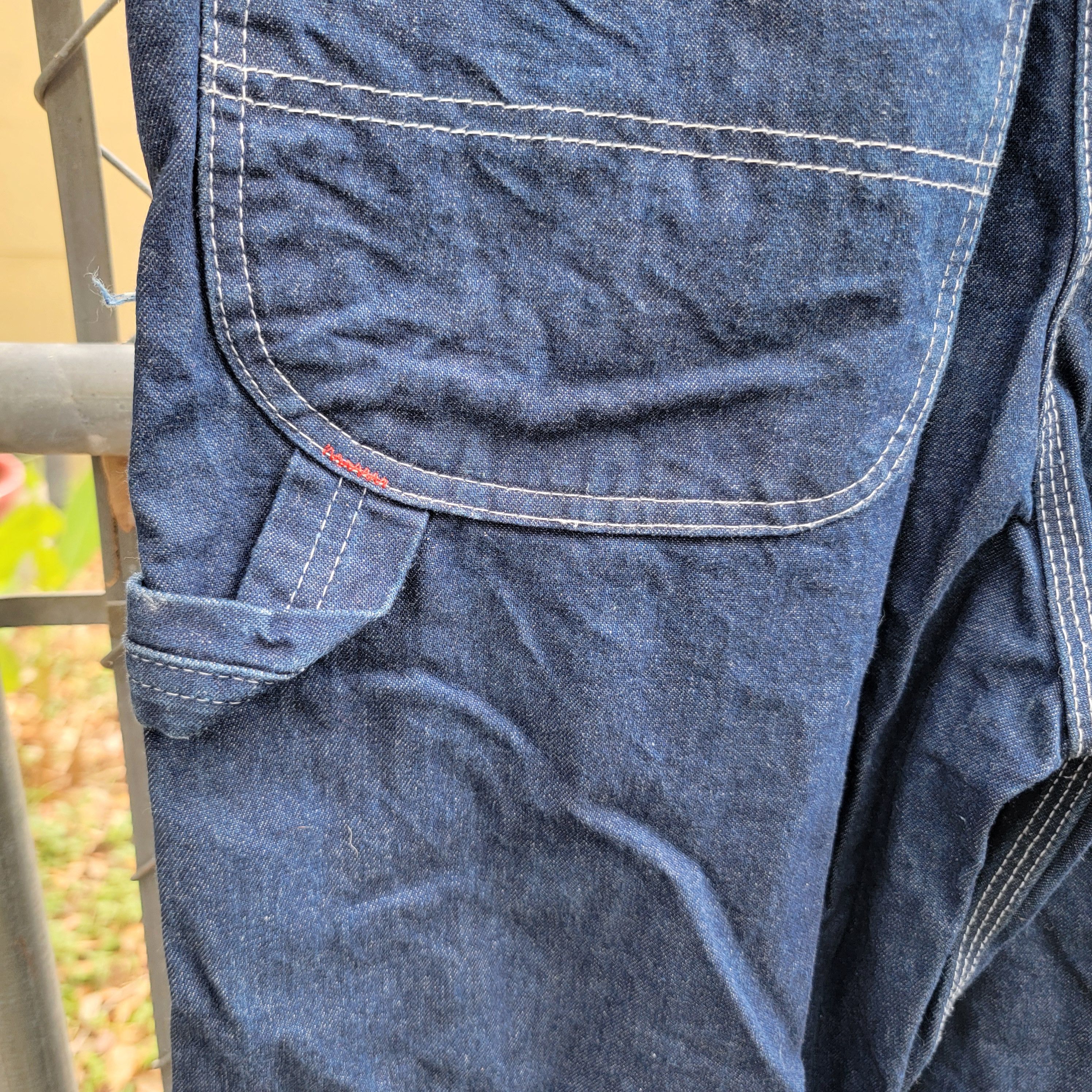 Dickies Dickies Denim Bib Carpenter Overalls - Size 32 X 32 Size US 32 / EU 48 - 4 Thumbnail