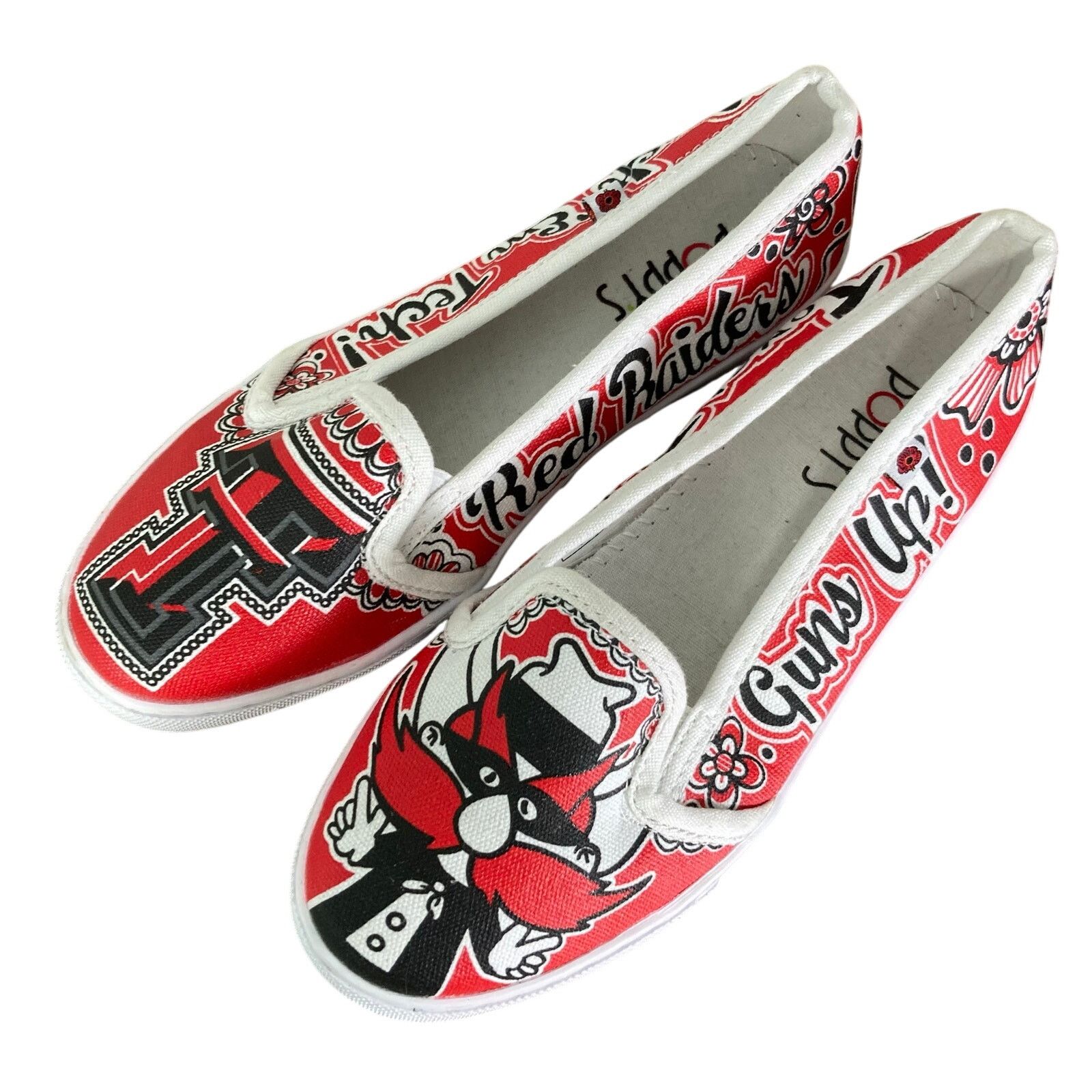 Other NCAA Women's Texas Tech Red Raiders Slip-On Shoes Size 8 NEW Size US 8 / IT 38 - 1 Thumbnail