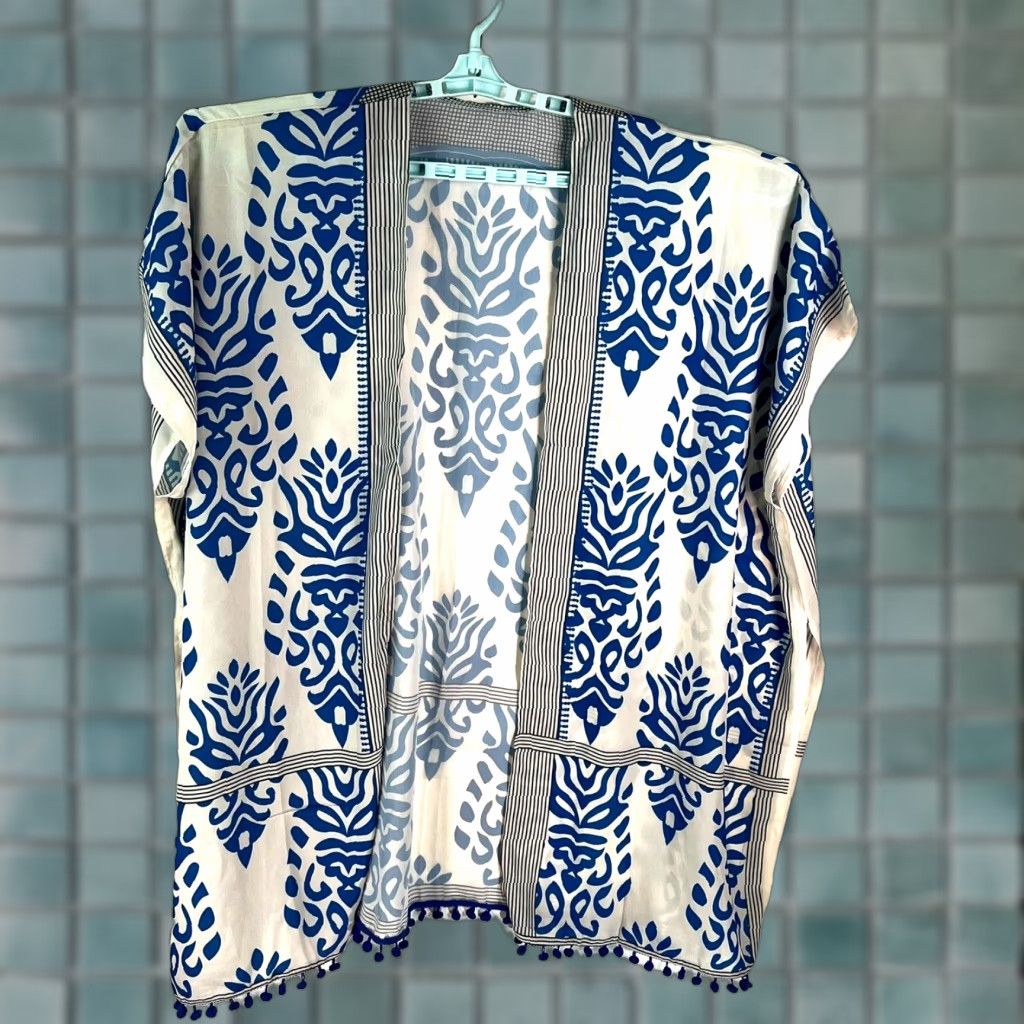 Vintage VINTAGE Miken Women's Athletic Cover Up Tank Dress XL Blue Beach Hair Don't Care Size XL / US 12-14 / IT 48-50 - 1 Thumbnail