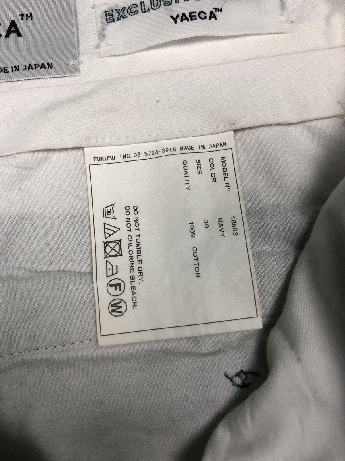 Japanese Brand Yaeca Japanese Brand Longpants Size US 30 / EU 46 - 5 Thumbnail