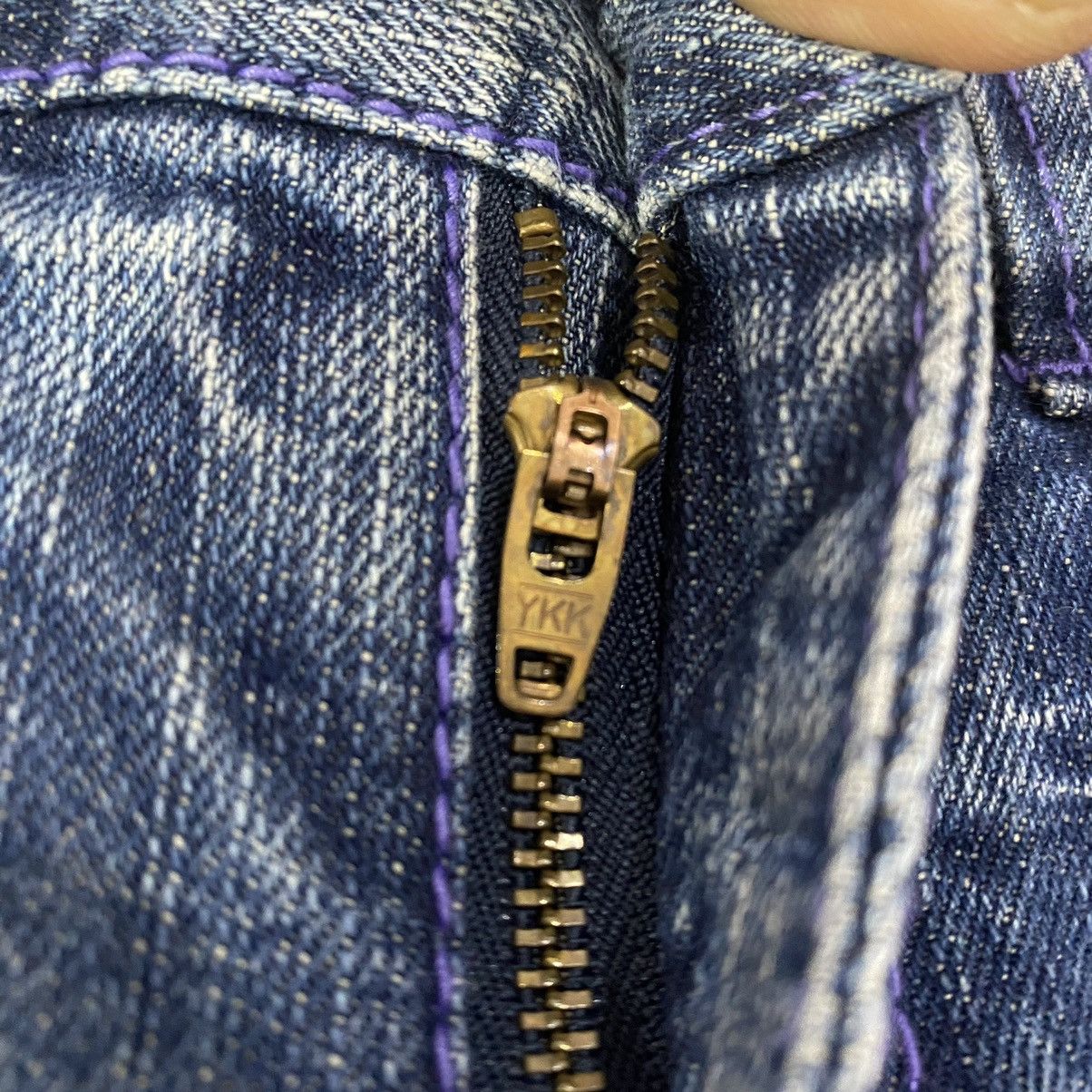 Hysteric Glamour 2000s Ba-Tsu Studio Boy Skul Denim Pants , Punk Style Size US 26 / EU 42 - 11 Thumbnail