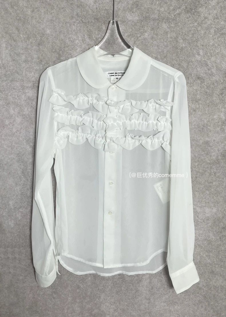 Comme des Garcons Comme Des Garcons Ingot Collar Knitted Decoration with Lon Size XS / US 0-2 / IT 36-38 - 1 Thumbnail