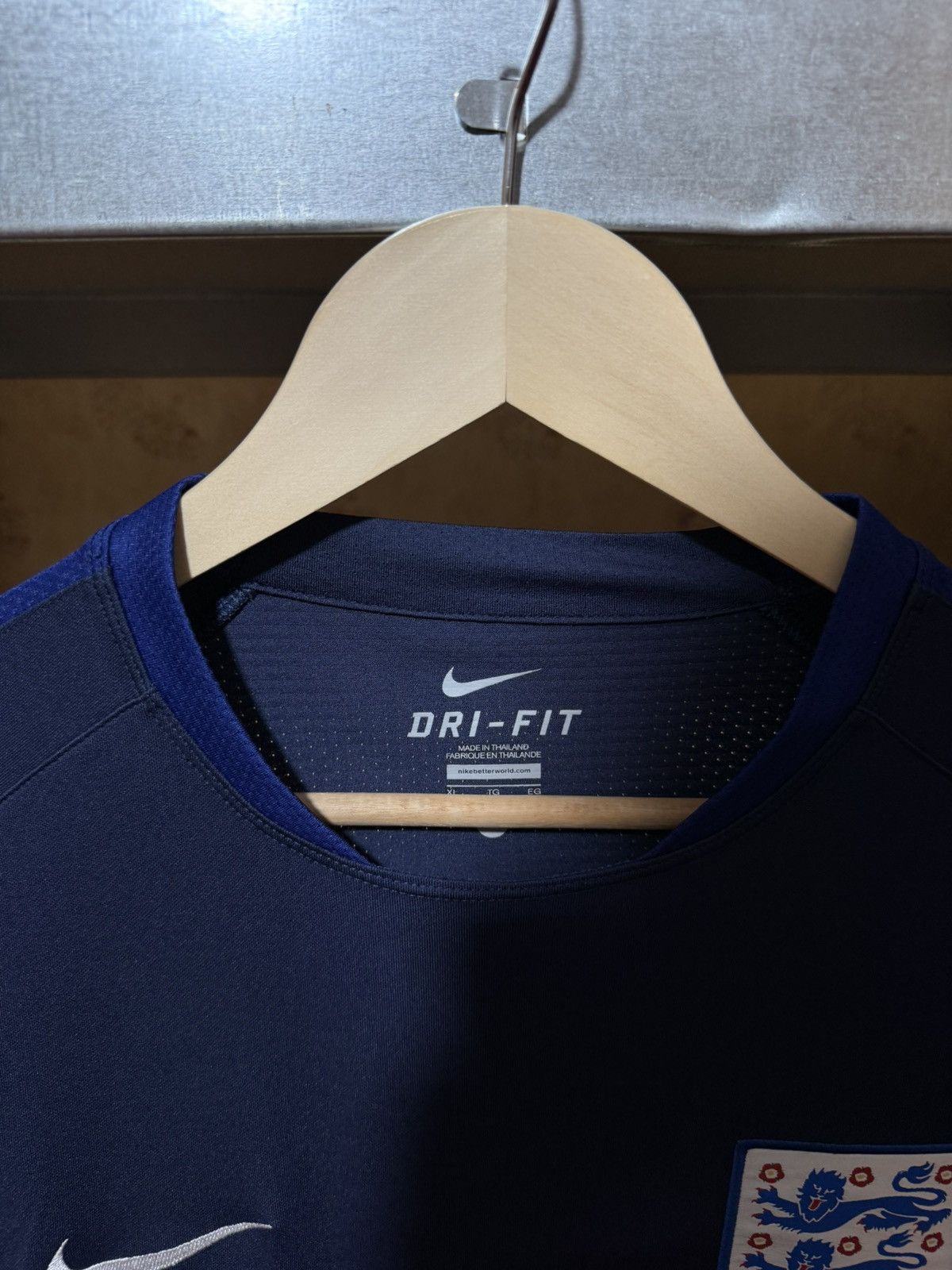 Nike × Vintage Nike England Training Football Soccer Jersey 2016 2017 Size US XL / EU 56 / 4 - 6 Thumbnail