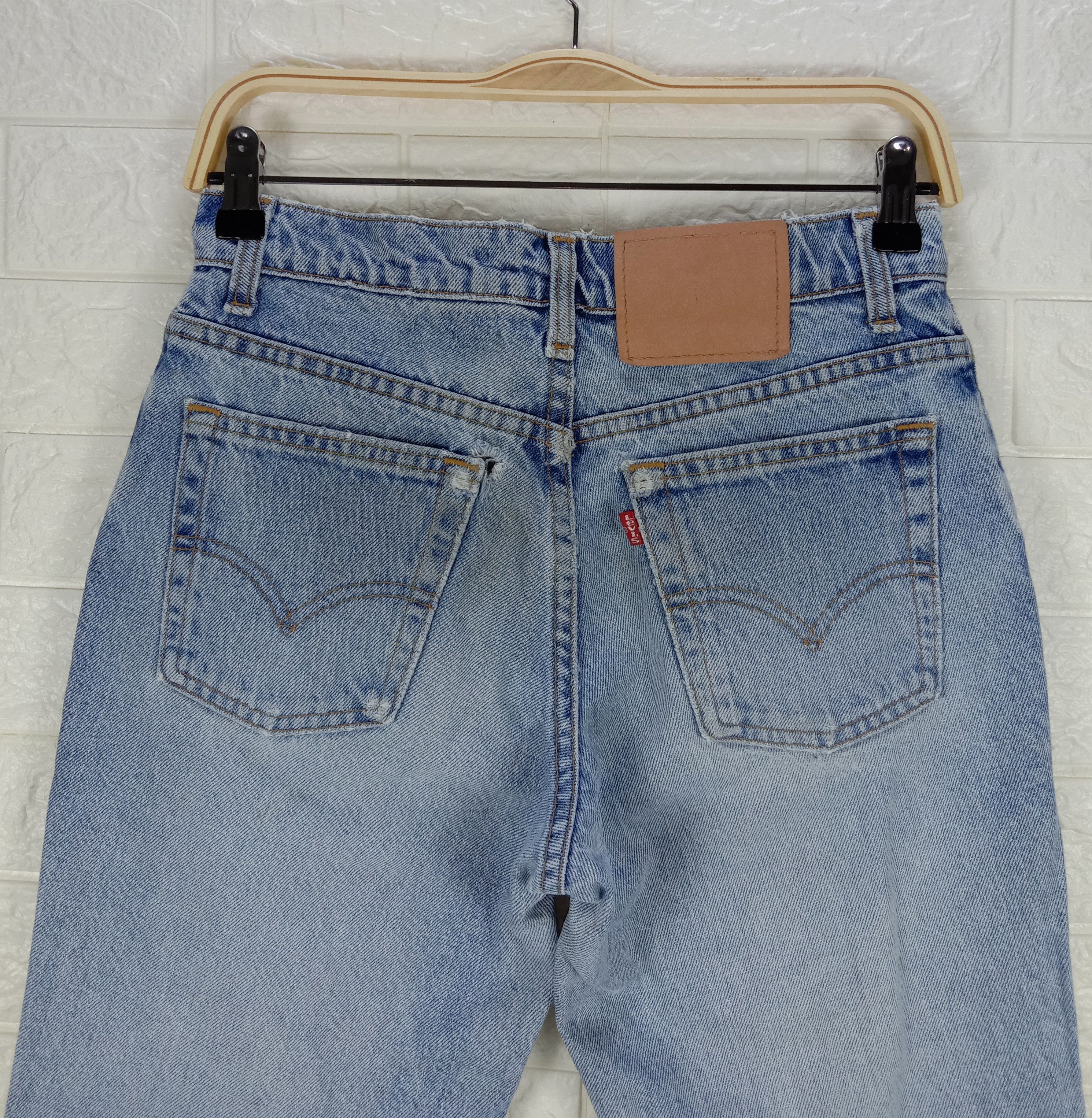 Levi's Vintage 90s Levi's 539 Jeans Light Wash Hip Hugger Denim Size 27" / US 4 / IT 40 - 6 Thumbnail