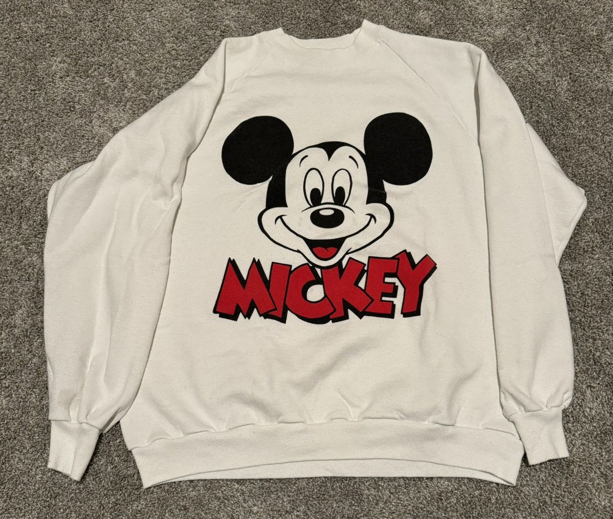 Disney × Mickey Mouse Vintage Mickey Crewneck Sweater Size US L / EU 52-54 / 3 - 1 Thumbnail