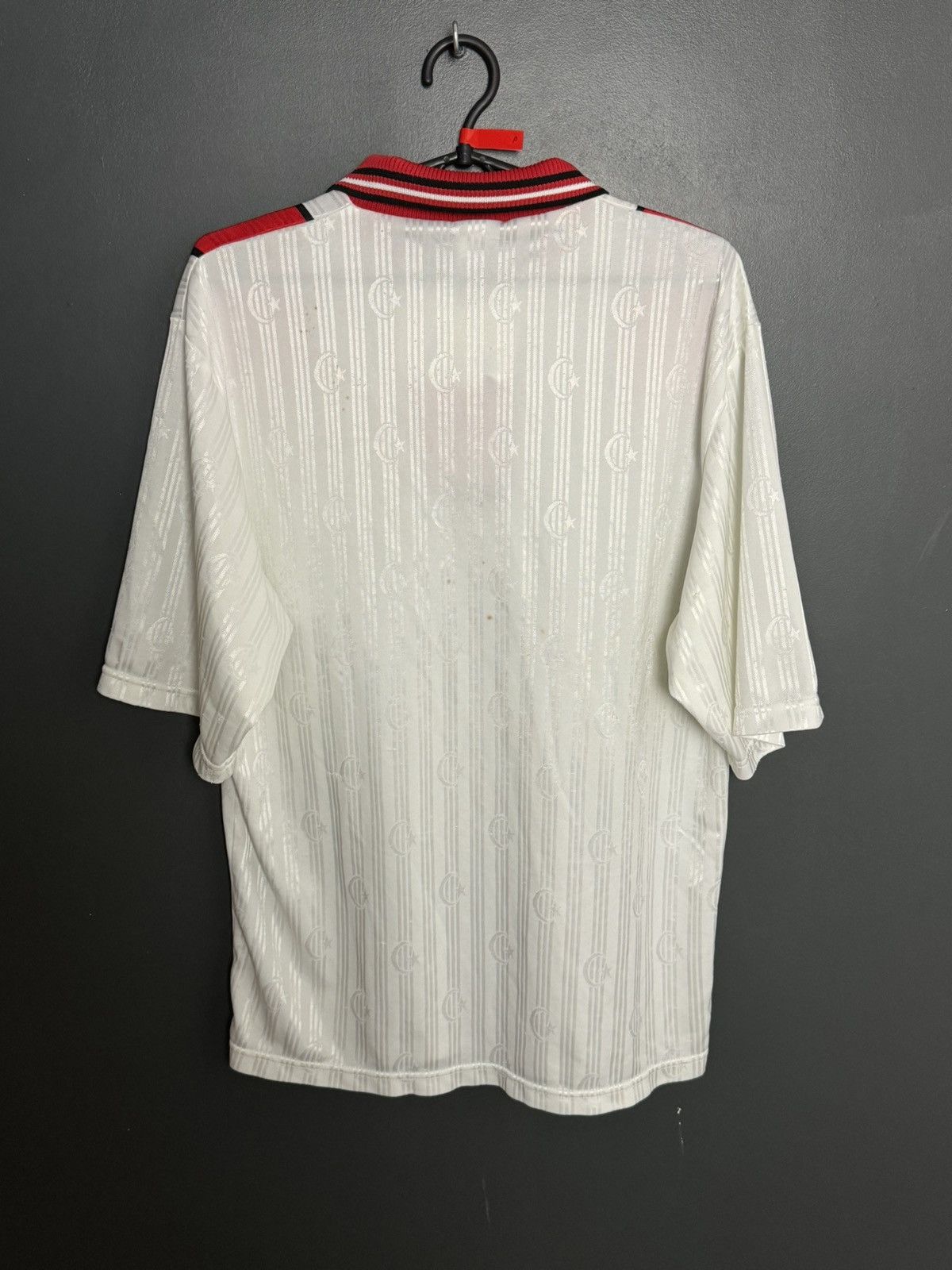 Adidas Turkey National Team 96/98 Away Football Soccer Jersey Shirt Size US M / EU 48-50 / 2 - 2 Thumbnail