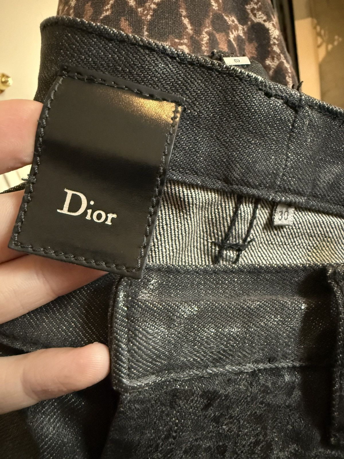 Dior AW07 Dior Luster Waxed Denim Size US 30 / EU 46 - 5 Thumbnail