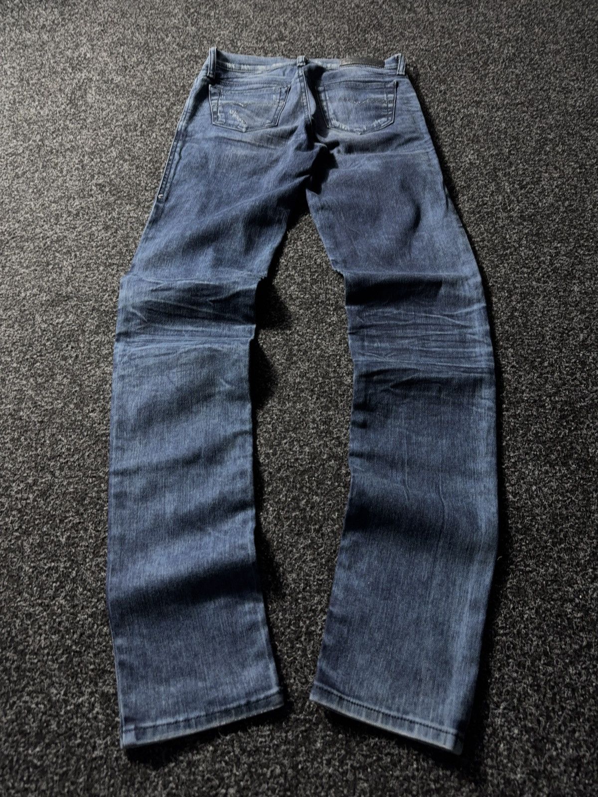 Diesel × If Six Was Nine × Vintage Vintage 90s Distressed Diesel Industry Jeans Skinny pants Size 25" / US 0 / IT 36 - 9 Thumbnail