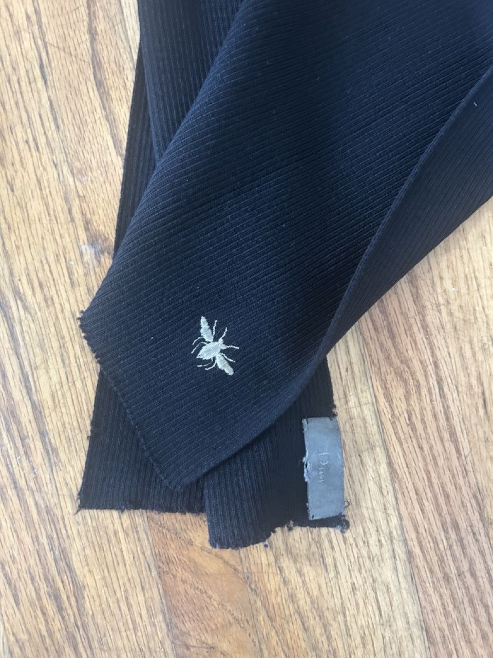 Dior × Hedi Slimane AW06 Dior Homme Cashmere Striped Long Scarf