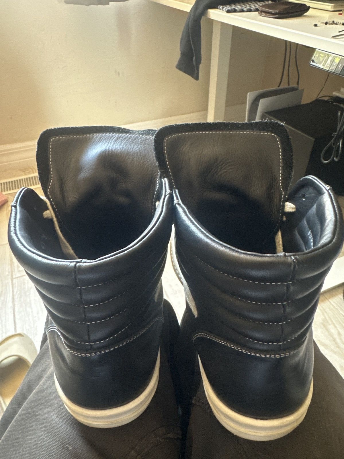 Rick Owens Rick Owen’s Vintage High Tops Size US 8.5 / EU 41-42 - 8 Thumbnail