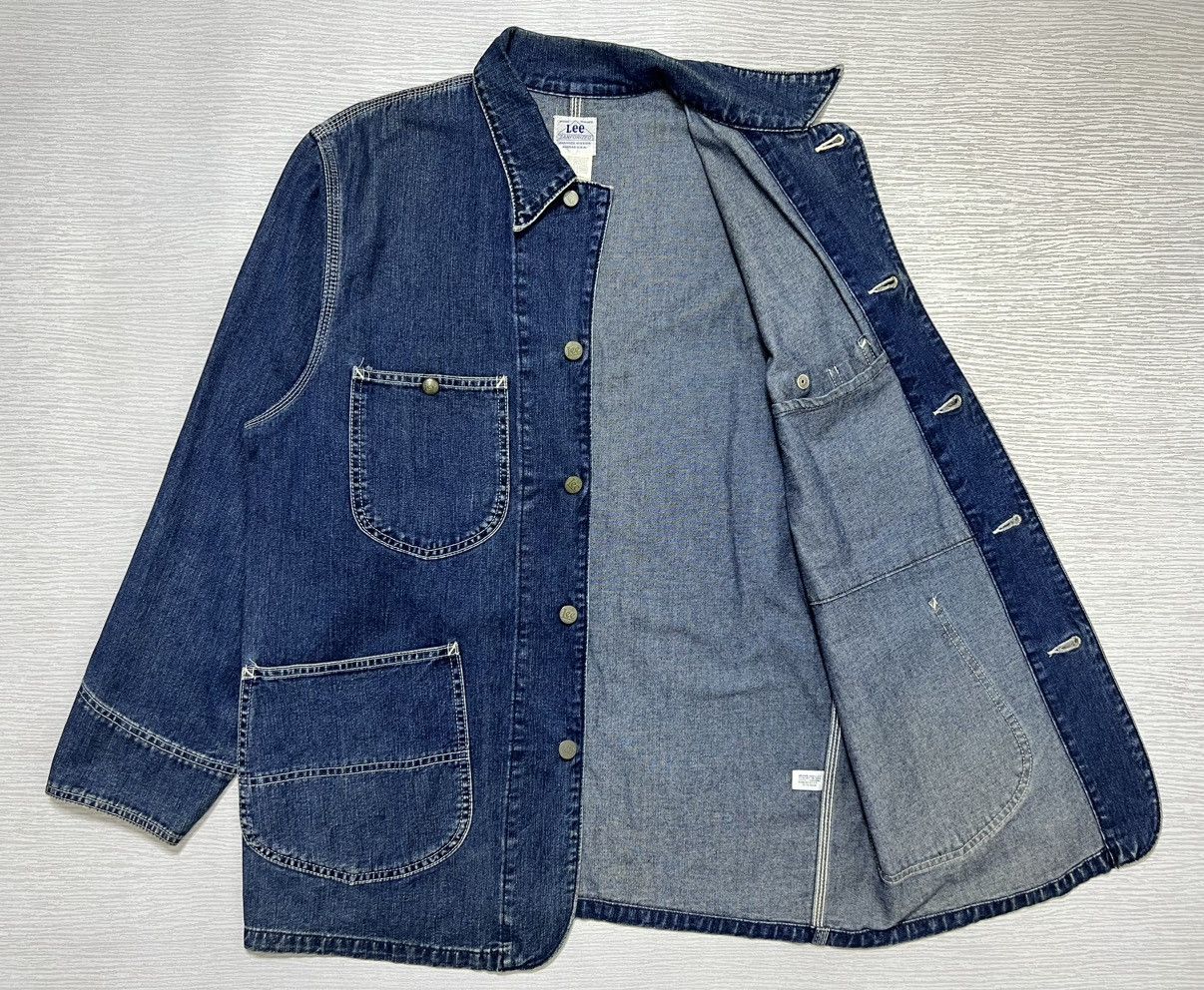 Lee Vintage Lee 0412 Repro Sanforized Chore Scovill Denim Jacket Size US M / EU 48-50 / 2 - 3 Thumbnail