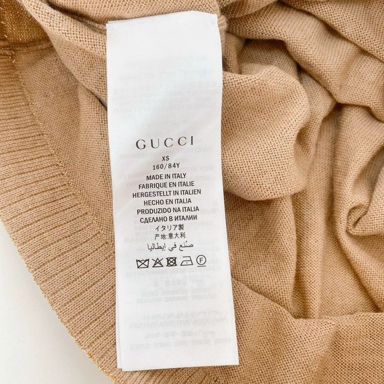 Gucci Gucci Wool rhinestone knitwear Size US XS / EU 42 / 0 - 6 Thumbnail