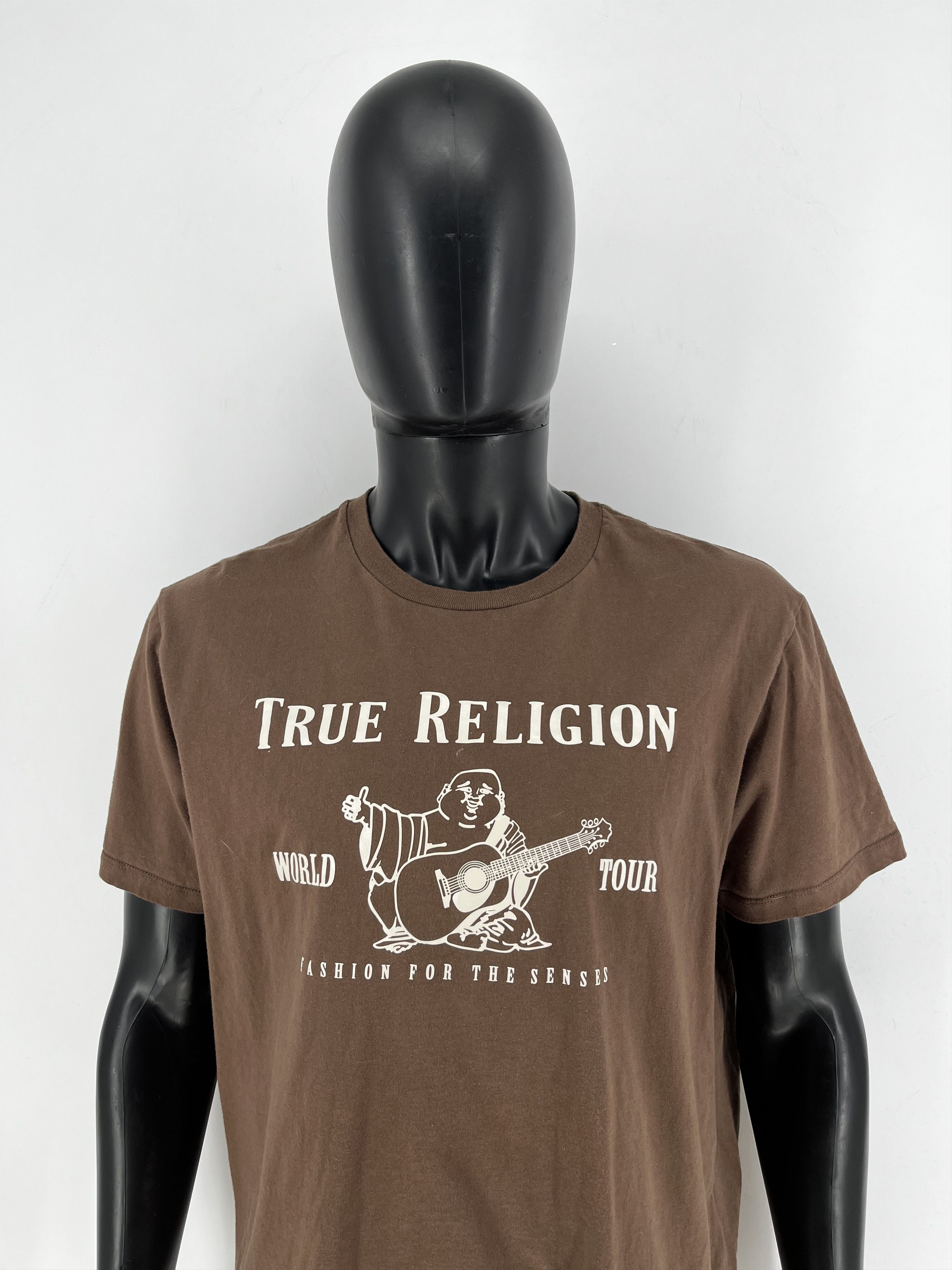 Japanese Brand True Religion Big Buddha Chief Keef Style Rap T Shirt Size US XL / EU 56 / 4 - 1 Thumbnail