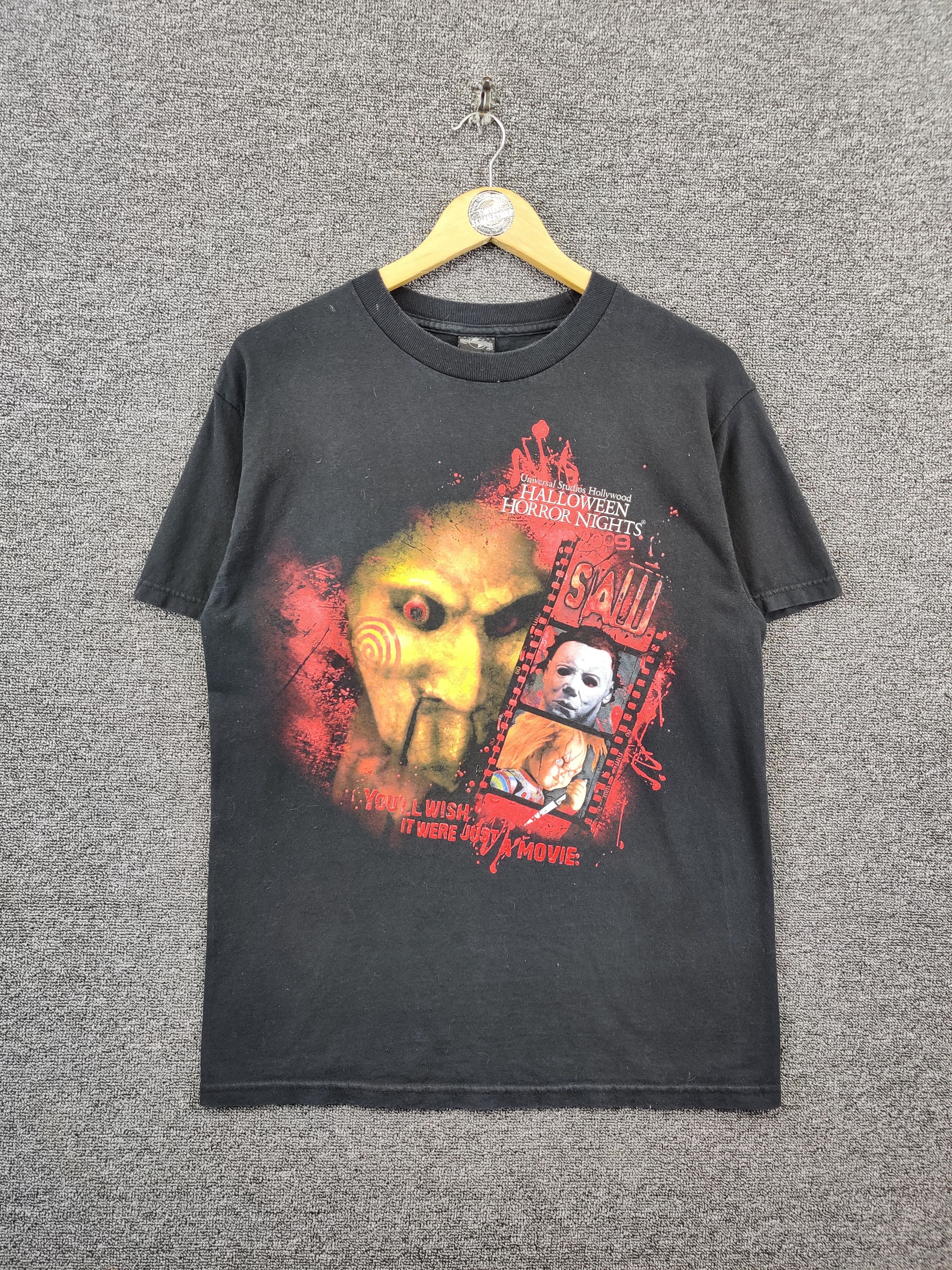 Vintage Saw Horror Movie Tee Tshirt