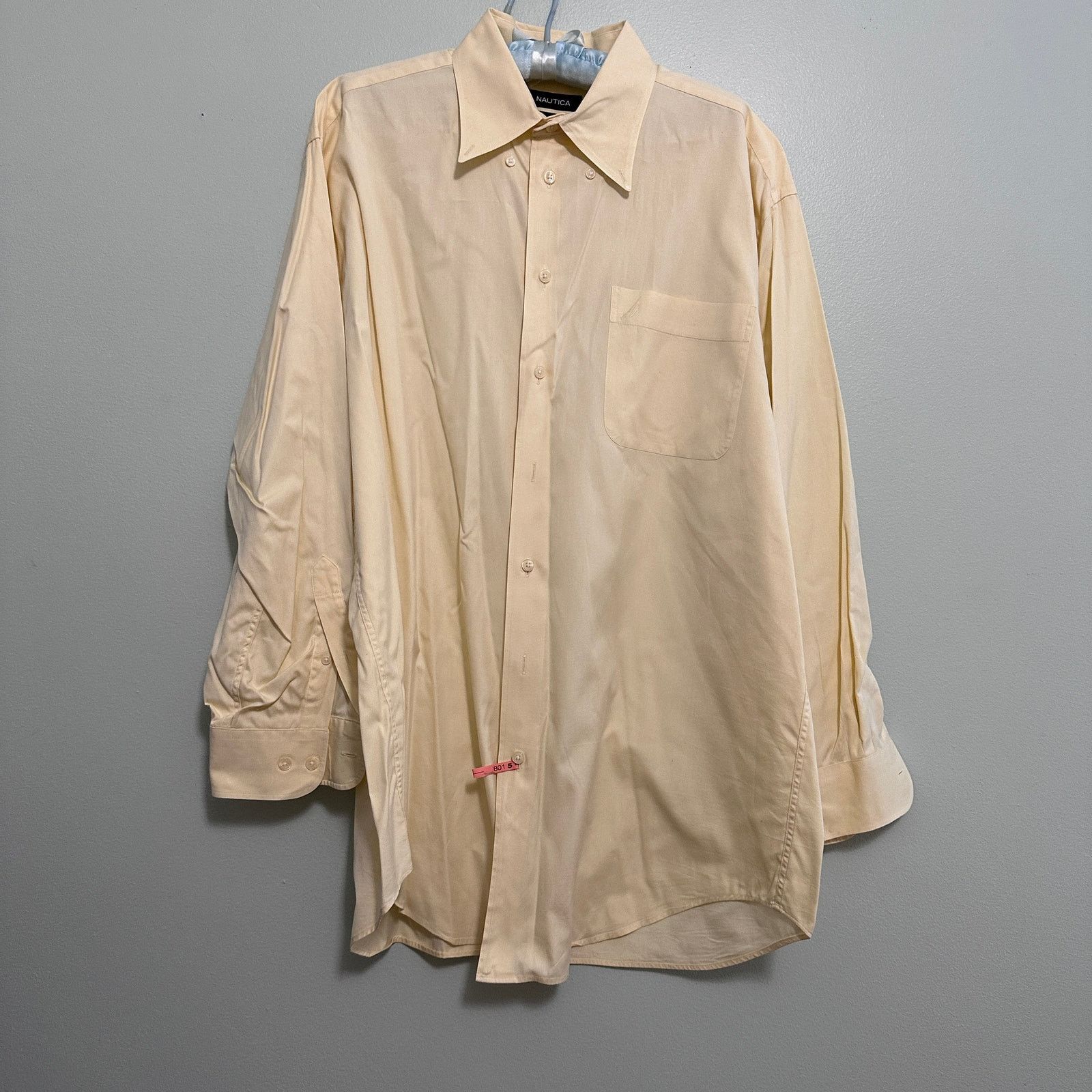 Nautica Nautica solid yellow button down size 16.5 Size US L / EU 52-54 / 3 - 2 Thumbnail