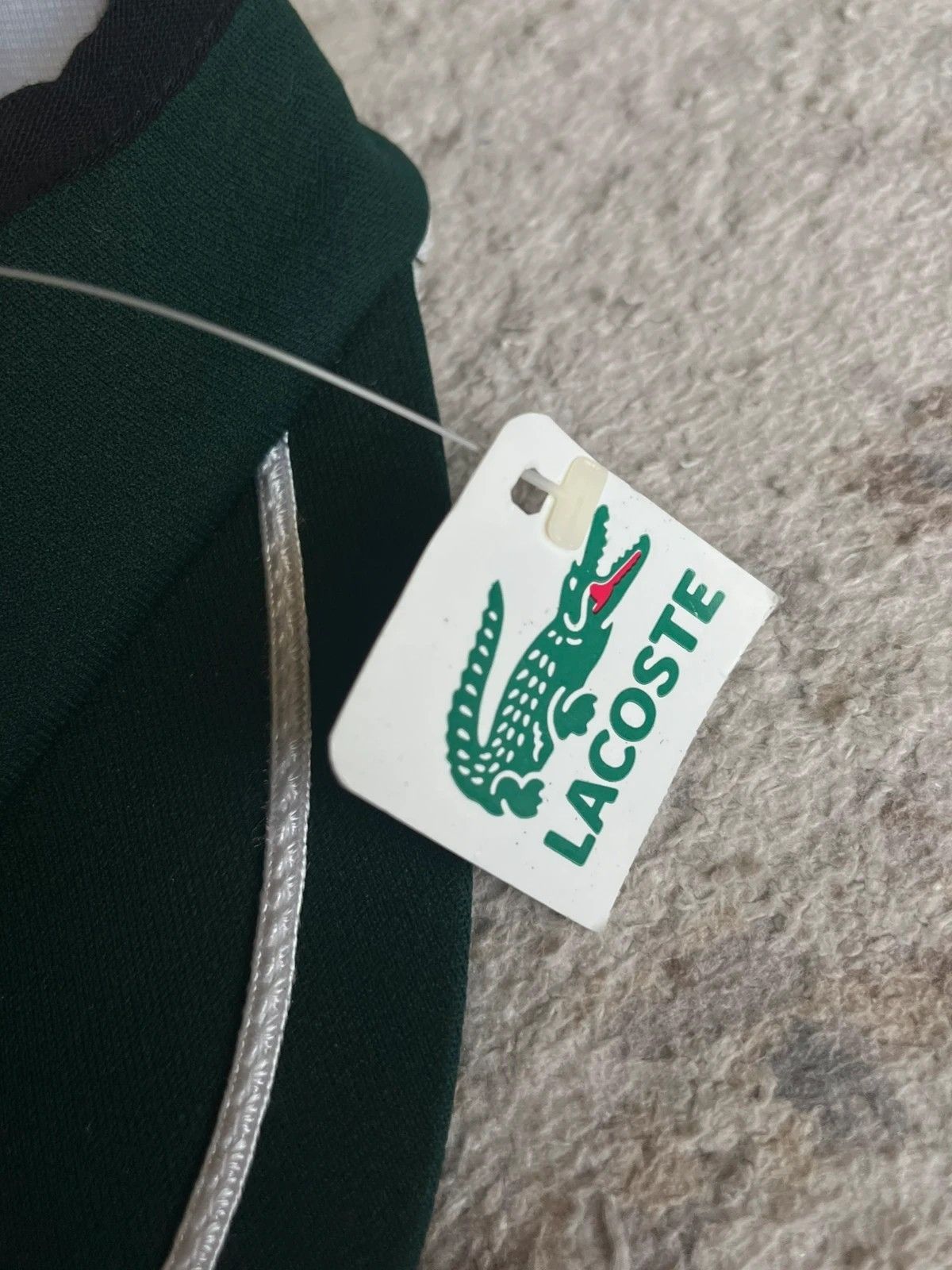 Lacoste Lacoste Chemise Made in Spain Visor Deadstock 90s One Size Size ONE SIZE - 6 Thumbnail