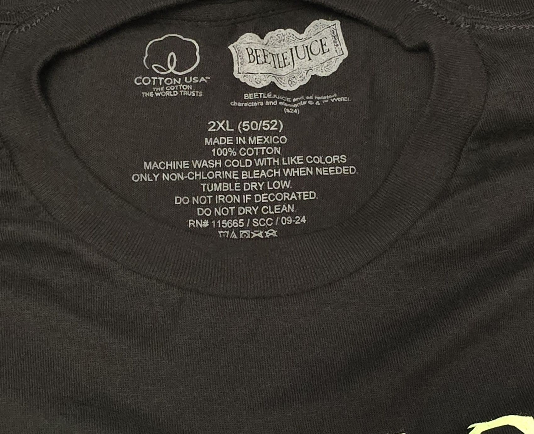 Other Beetlejuice - Short Sleeve Graphic T-Shirt, Size 2XL, NWT Size US XXL / EU 58 / 5 - 3 Thumbnail