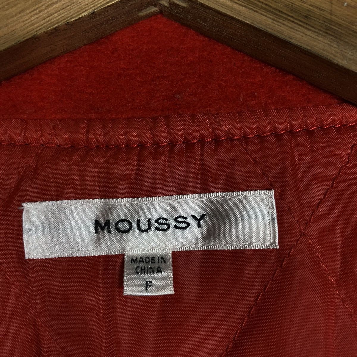 Japanese Brand 📌Vintage Wool Bomber Jacket Moussy Japan Fabric Size US M / EU 48-50 / 2 - 19 Thumbnail