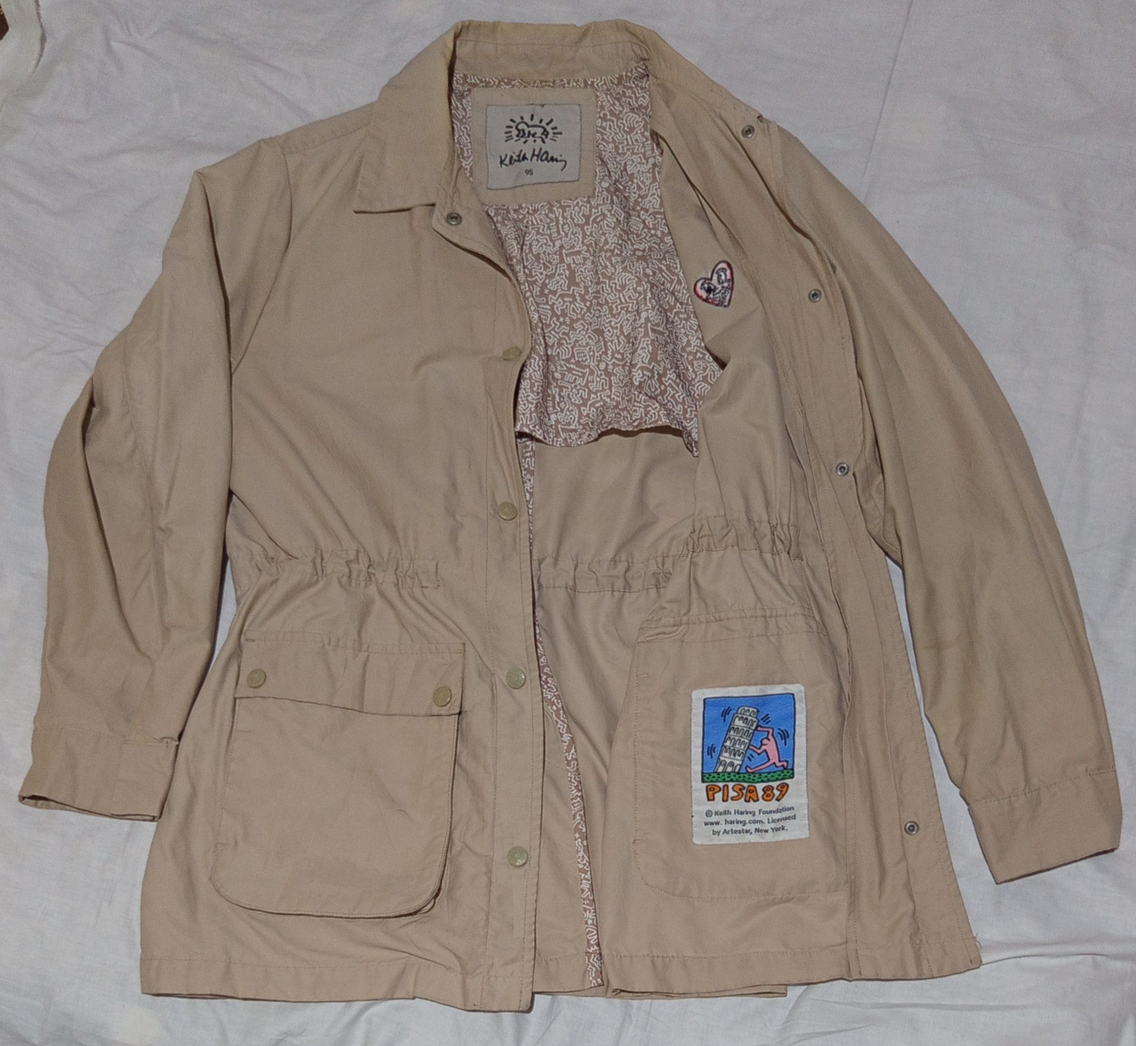 Keith Haring Keith Haring PISA89 Coach Jacket Size M / US 6-8 / IT 42-44 - 3 Thumbnail
