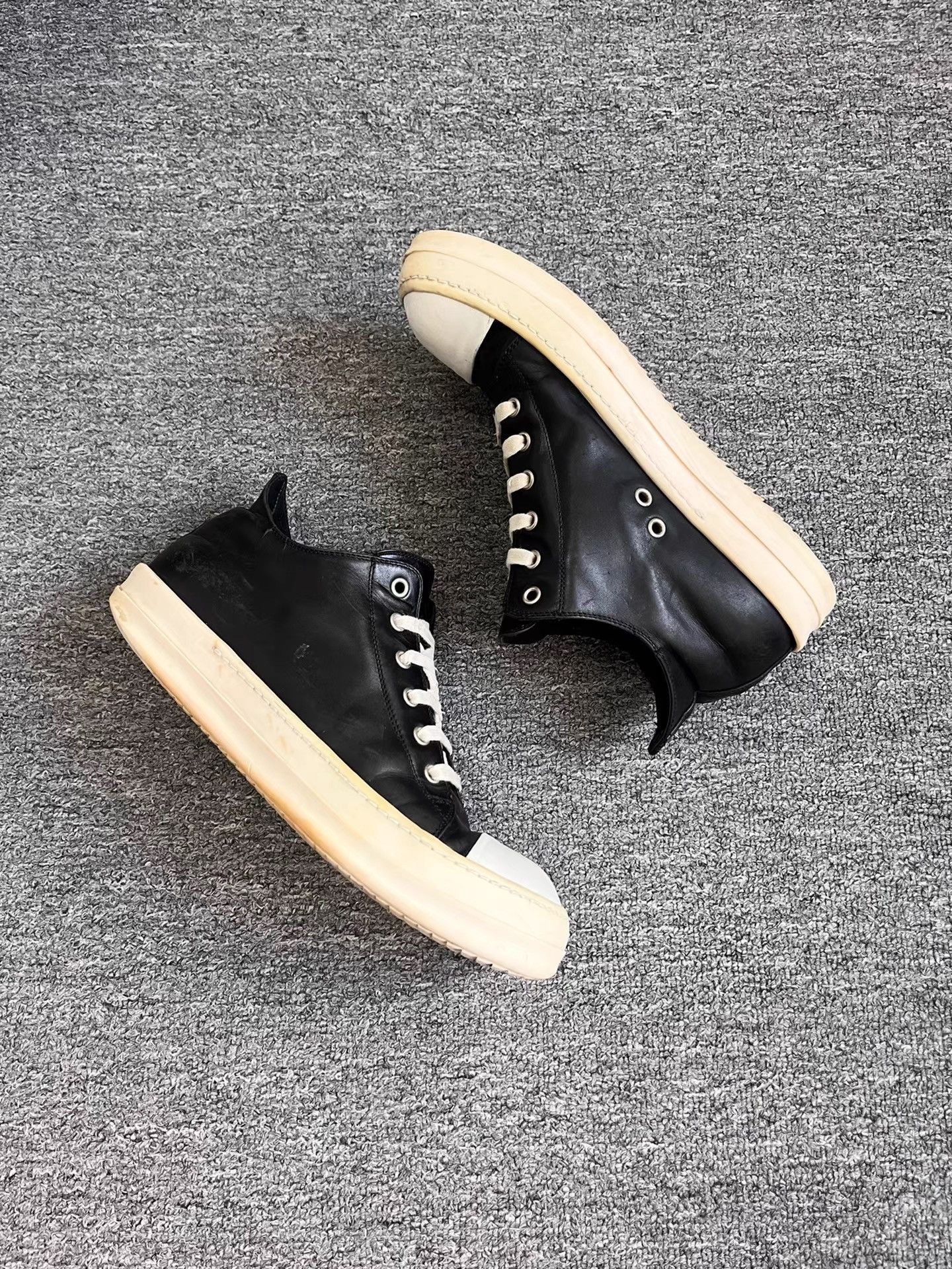 Rick Owens Rick Owens Mainline Leather Big Converse K34 Size US 7.5 / EU 40-41 - 5 Thumbnail
