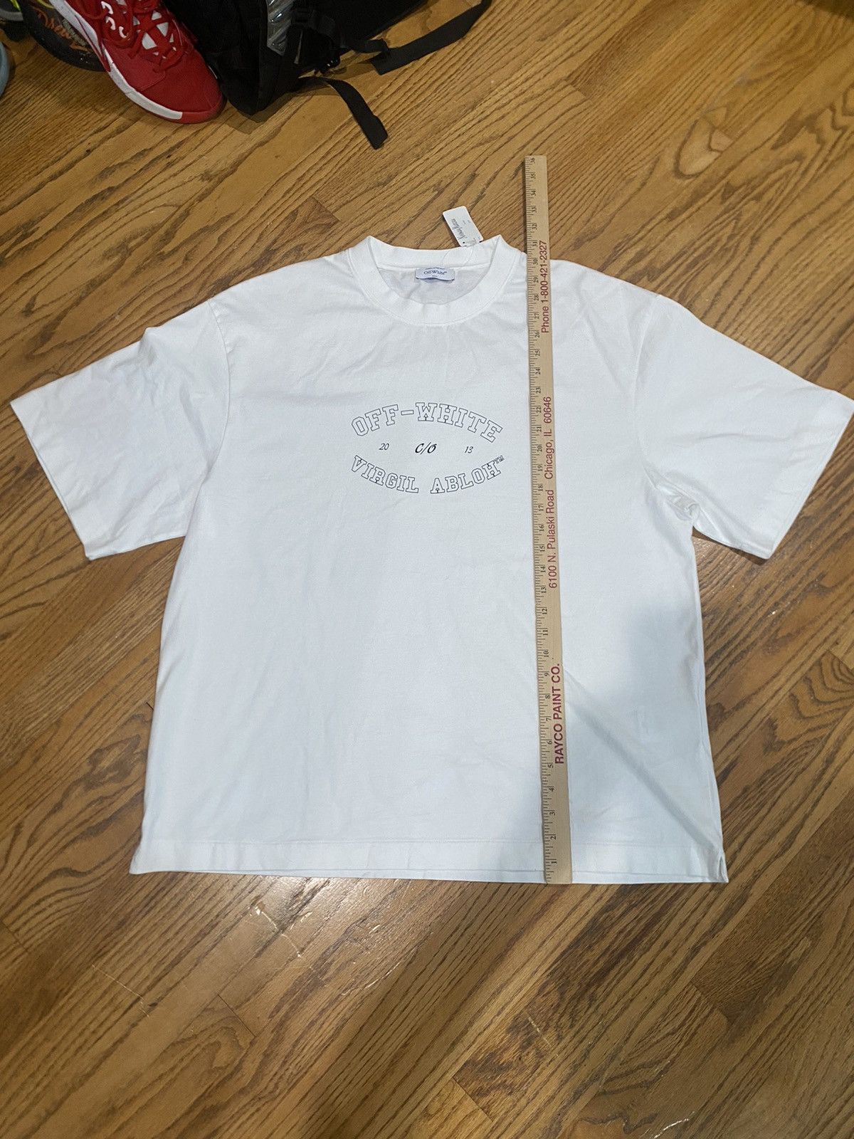 Off-White Off white college shirt brand new Size US XXL / EU 58 / 5 - 1 Thumbnail