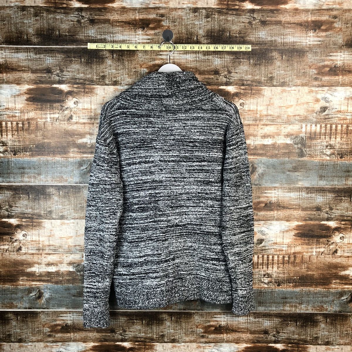 Japanese Brand Colony 2139 Grey Cardigan Knitwear #A1497 Size US M / EU 48-50 / 2 - 12 Thumbnail