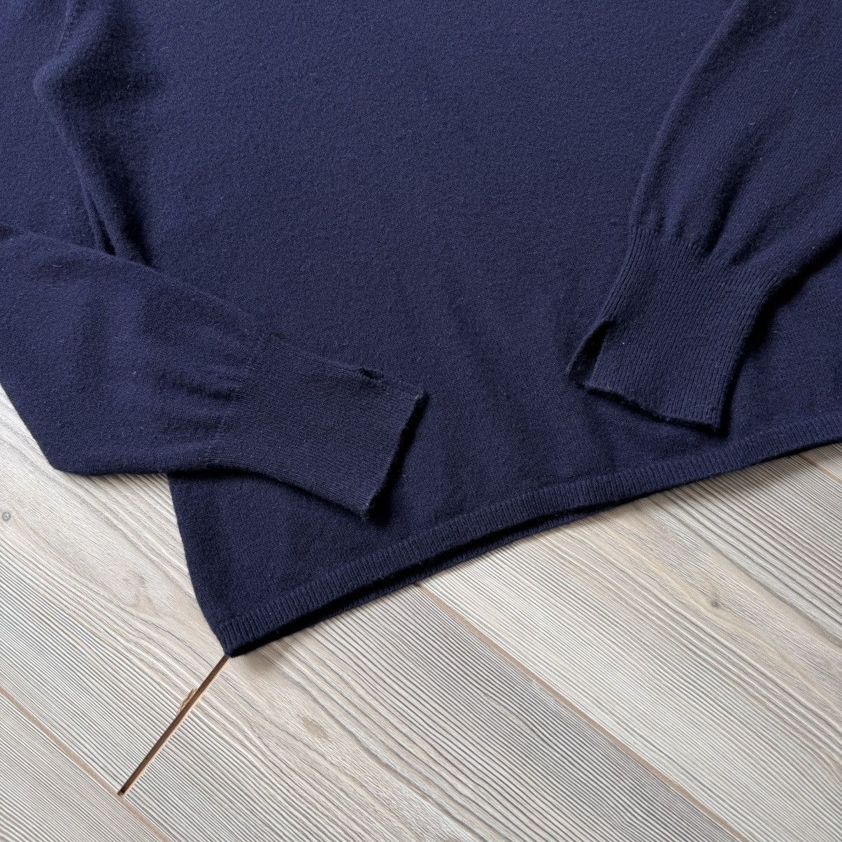 Other Eric Bompard Cashmere V Neck Sweater Size XXL / US 16-18 / IT 52-54 - 9 Thumbnail