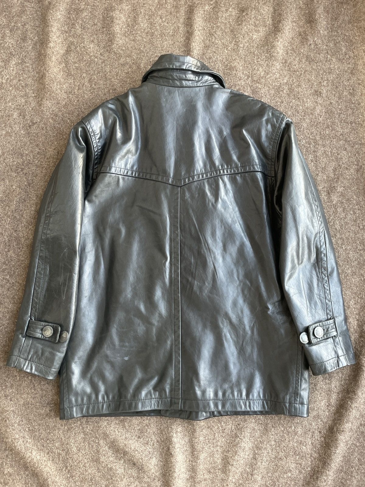 Other Mauritius Leather Pea Coat Size US L / EU 52-54 / 3 - 4 Thumbnail