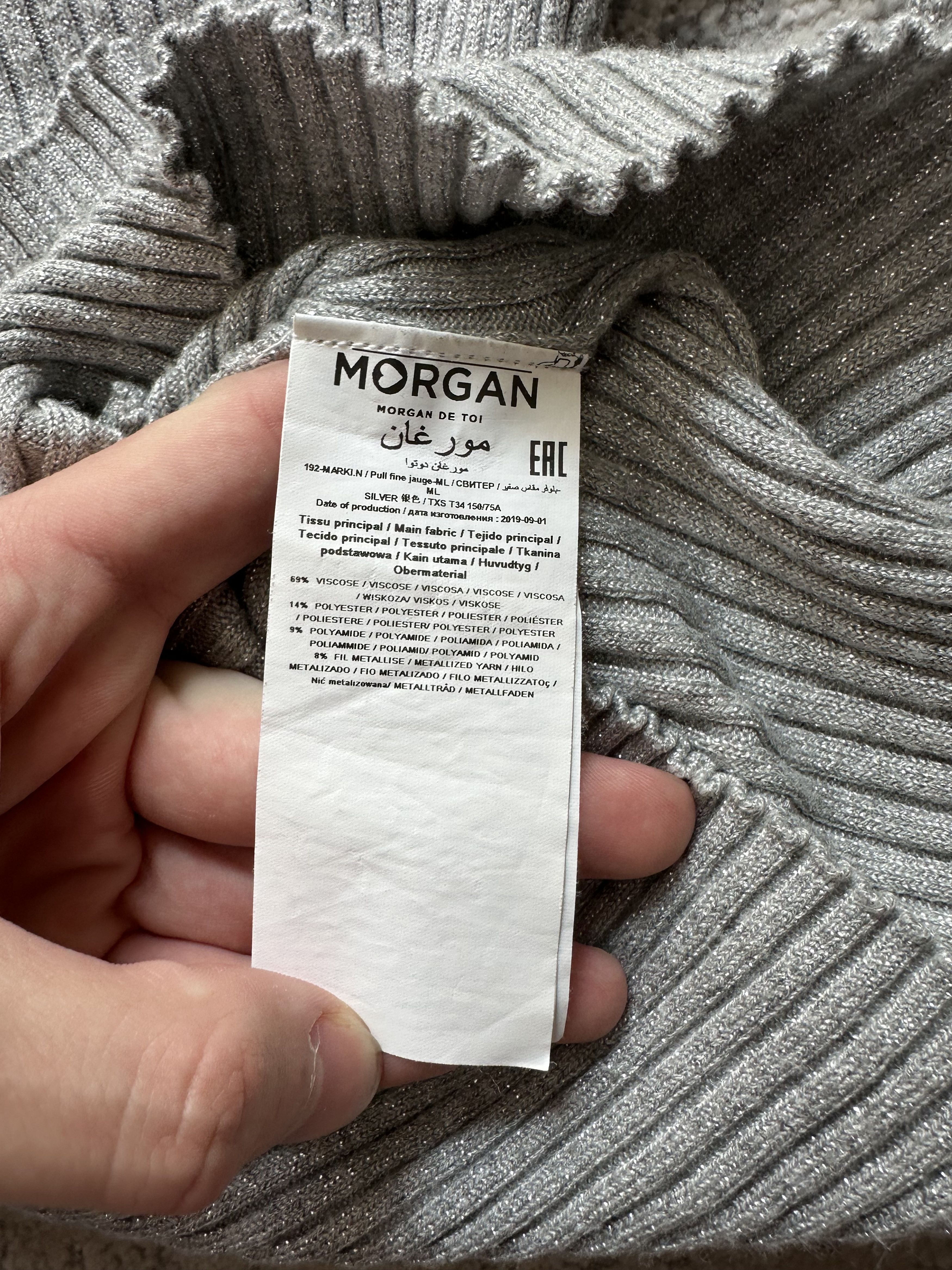 Morgan De Toi Morgan De Toi Long sleeve sweater Size XS / US 0-2 / IT 36-38 - 6 Thumbnail