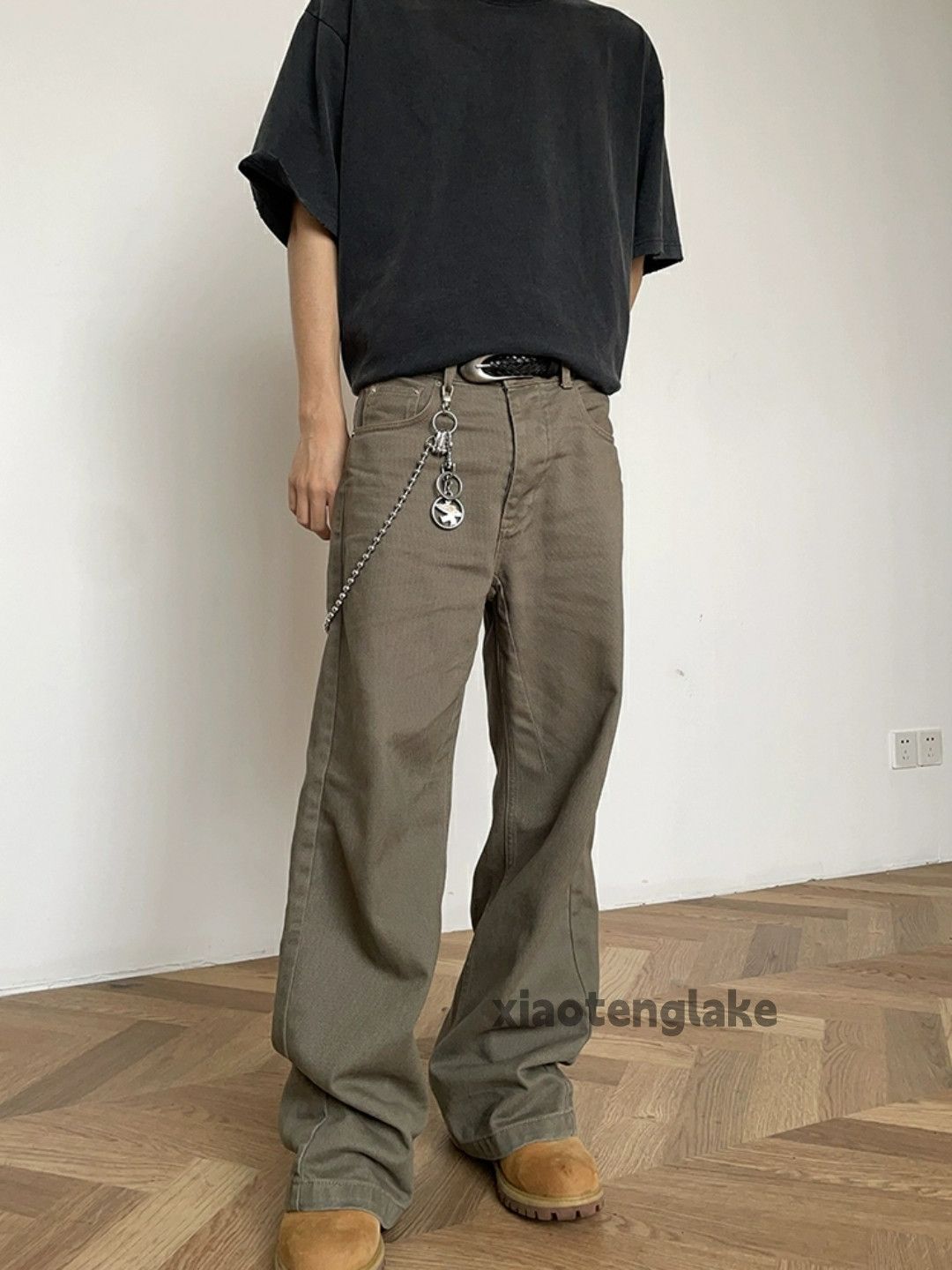 Designer × Japanese Brand × Vintage utility military rocker biker bootcut flared jeans Size US 28 / EU 44 - 4 Thumbnail