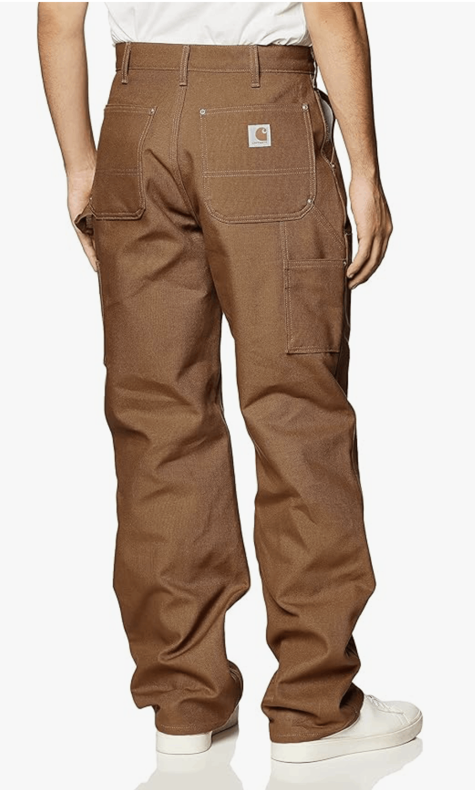 Carhartt Carhartt Mens Loose Fit Duck Double-Front Utility Work Pant Size US 30 / EU 46 - 2 Thumbnail