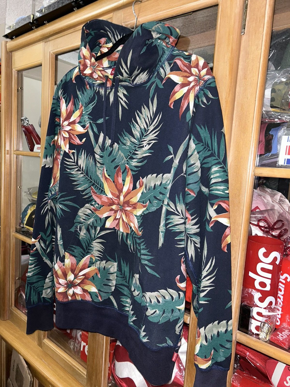 Supreme Supreme Floral Pullover Hoodie Hooded Sweatshirt SS12 Large Size US L / EU 52-54 / 3 - 2 Thumbnail