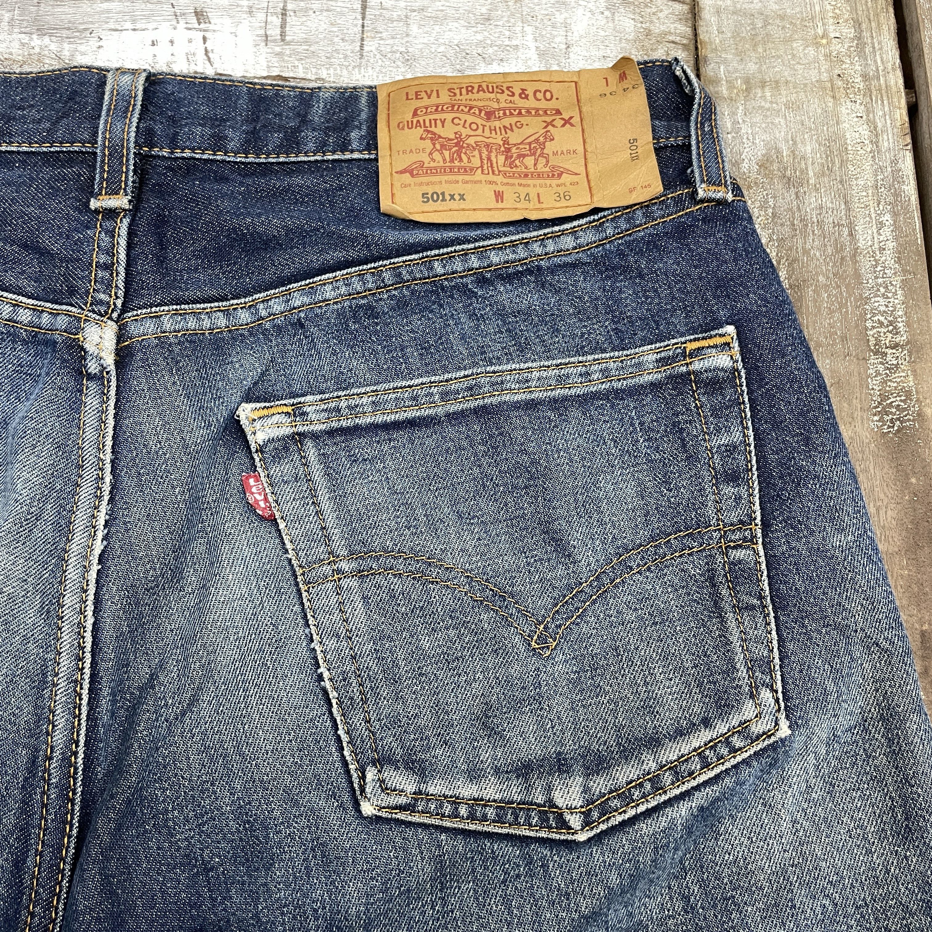 Levi's × Vintage Vintage Levis 501xx Short Pants-wc296 Size US 32 / EU 48 - 5 Thumbnail